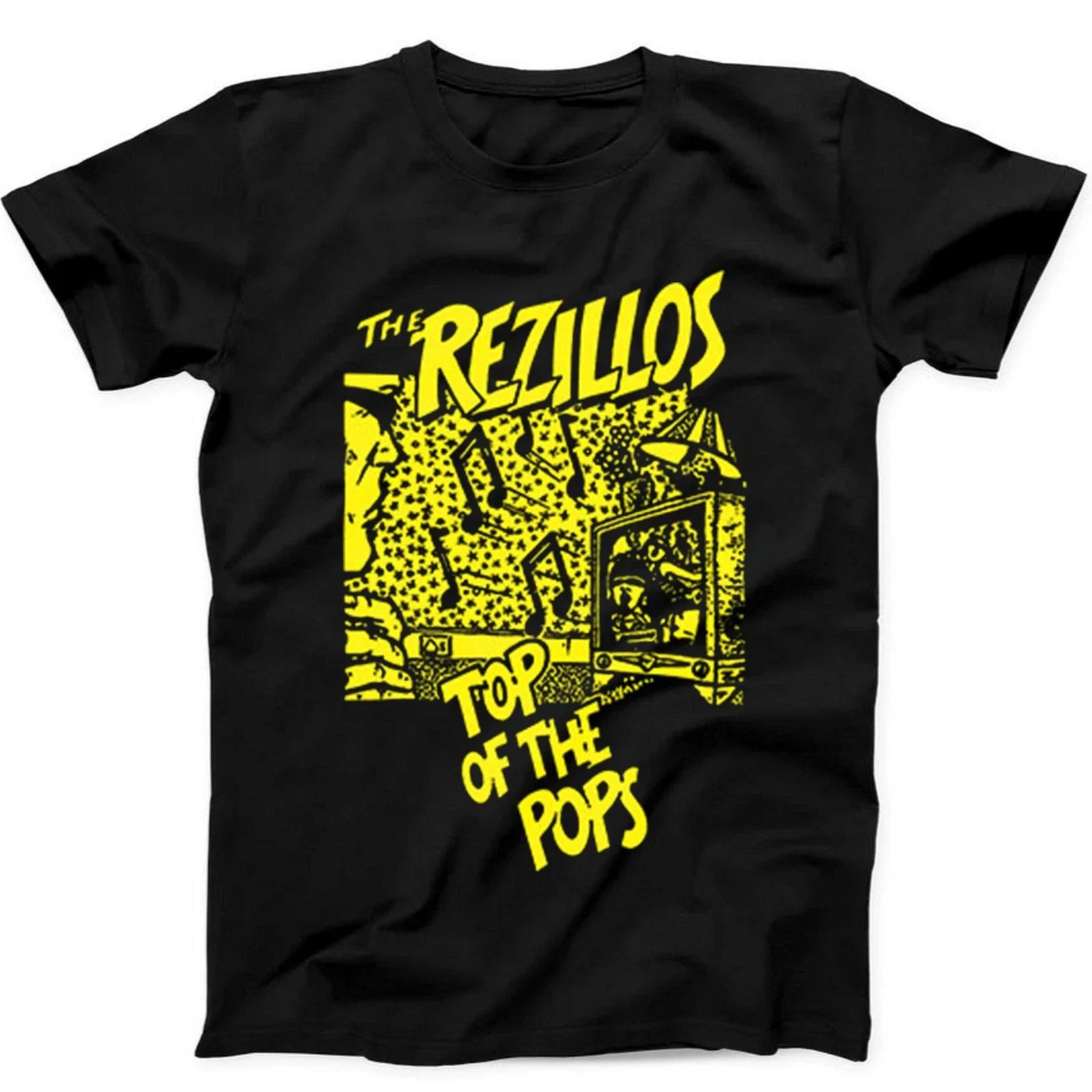 Rezillos Top Of The Pops Music Retro Gift Tee  T Shirt 485 Unisex T-shirt, Sweatshirt, Hoodie, Long Sleeve Tee - T-Shirt, Sweatshirt, Hoodie
