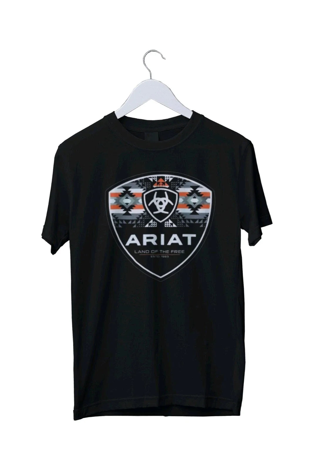 Ariat Western Tribal Circle Graphic Print Mens Unisex T-Shirt S M L XL 2 3 4 XL Unisex T-shirt, Sweatshirt, Hoodie, Long Sleeve Tee - T-Shirt, Sweatshirt, Hoodie