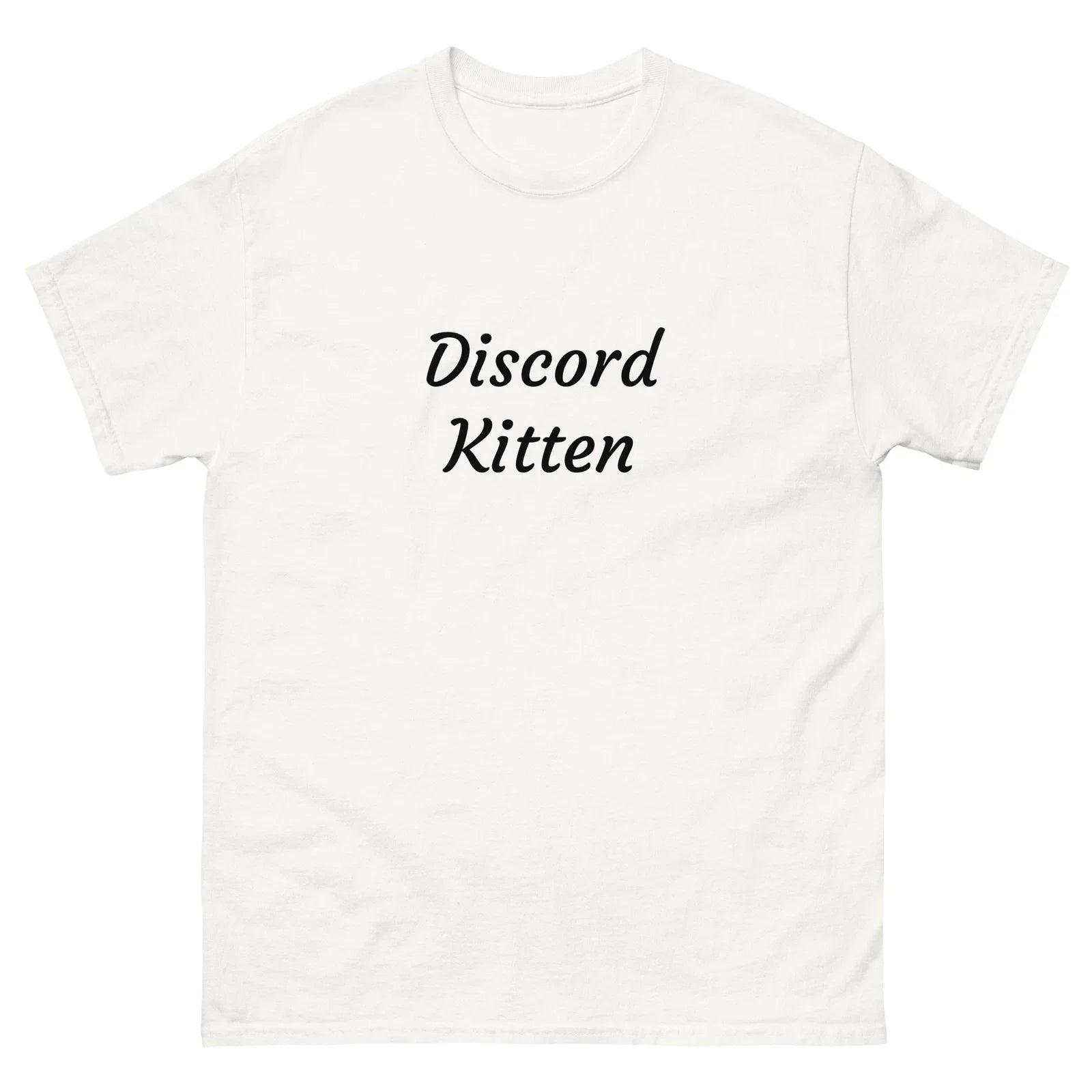 Discord Kitten Meme Mod Unisex tee Unisex T-shirt, Sweatshirt, Hoodie, Long Sleeve Tee - T-Shirt, Sweatshirt, Hoodie
