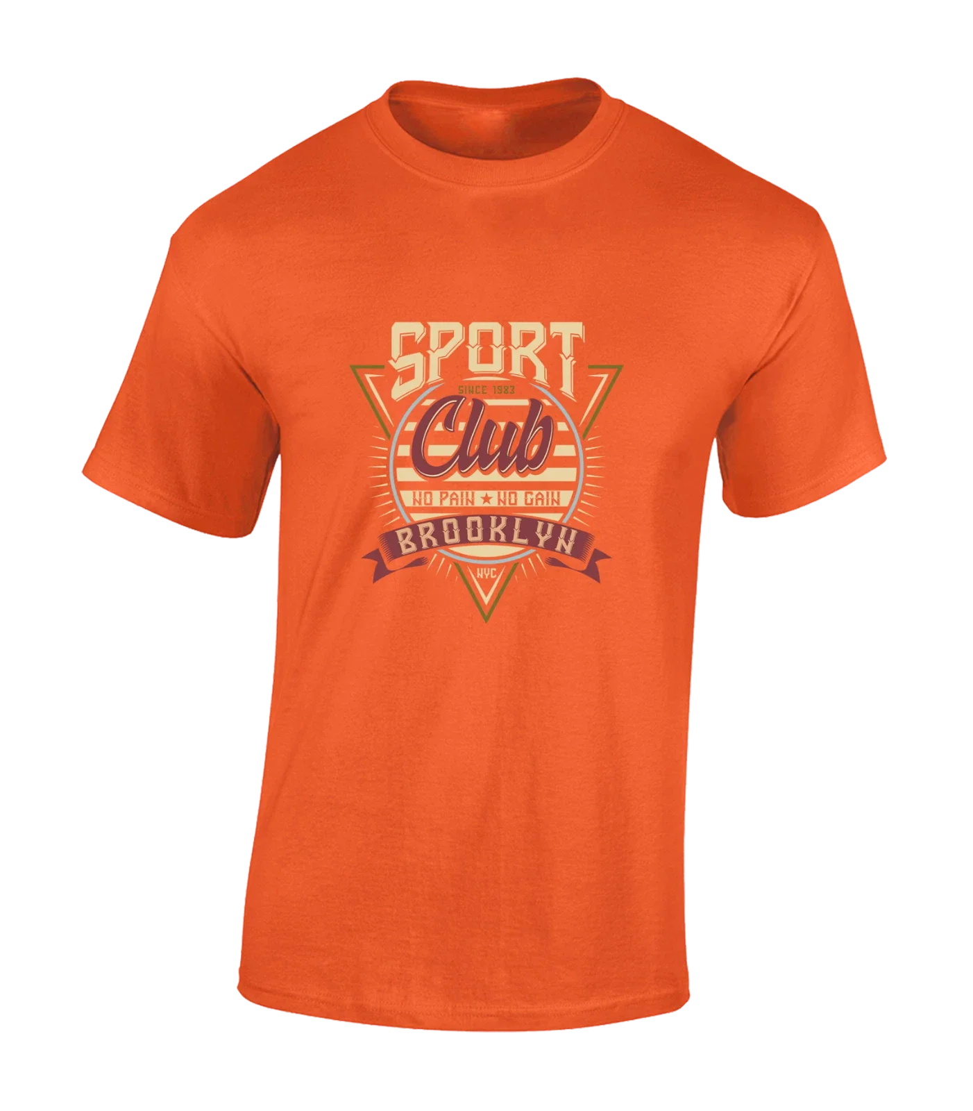 SPORT CLUB BROOKLYN MENS T SHIRT USA AMERICA DESIGN COOL FASHION CLASSIC RETRO Unisex T-shirt, Sweatshirt, Hoodie, Long Sleeve Tee - T-Shirt, Sweatshirt, Hoodie
