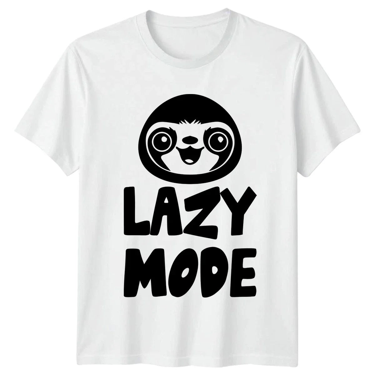 Lazy Mode T-Shirt Sloth Humor Birthday Gift For Him And Her Unisex T-shirt, Sweatshirt, Hoodie, Long Sleeve Tee - T-Shirt, Sweatshirt, Hoodie