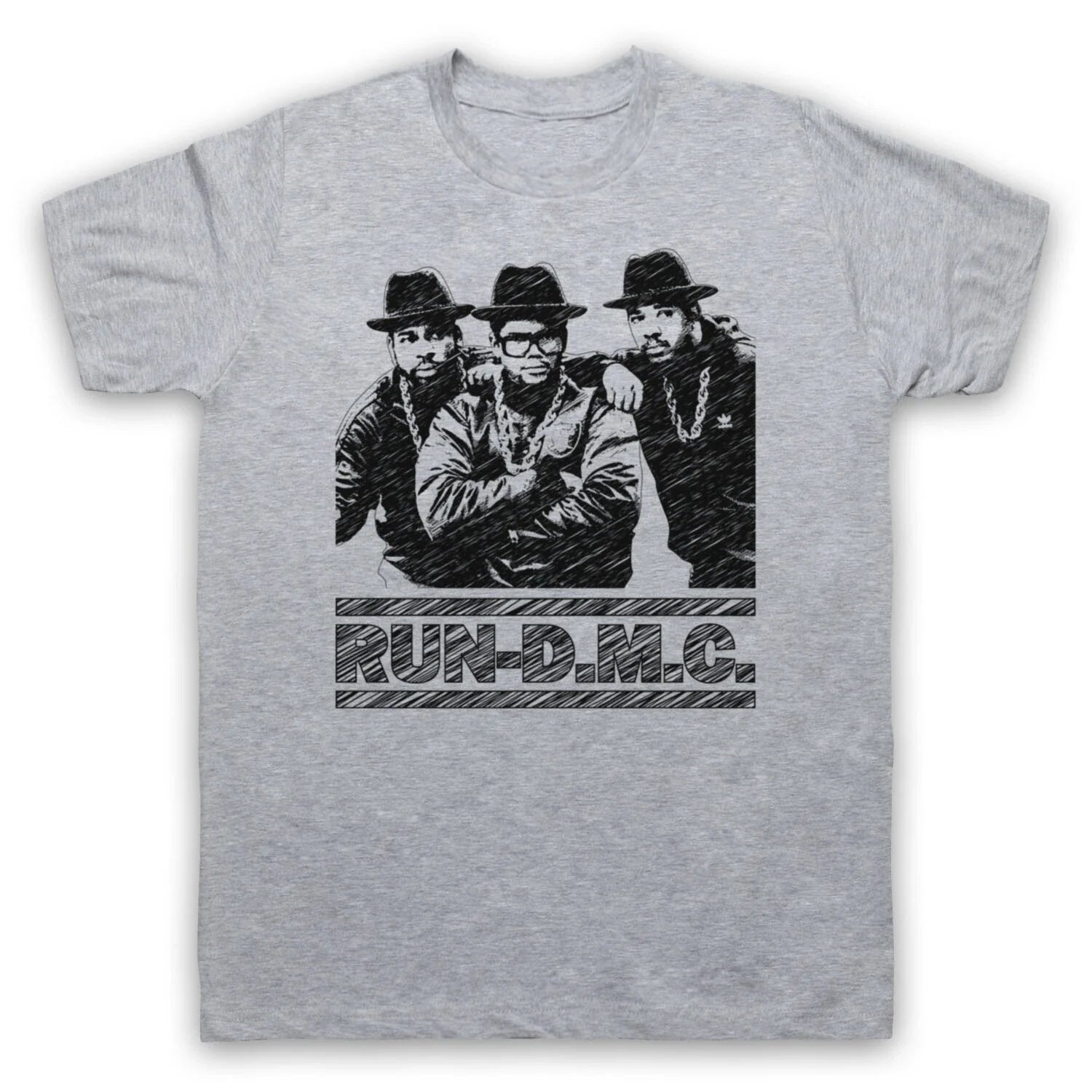 RUN DMC SKETCH UNOFFICIAL RUN-D.M.C. HIP HOP TRIO GROUP MENS & WOMENS T-SHIRT Unisex T-shirt, Sweatshirt, Hoodie, Long Sleeve Tee - T-Shirt, Sweatshirt, Hoodie