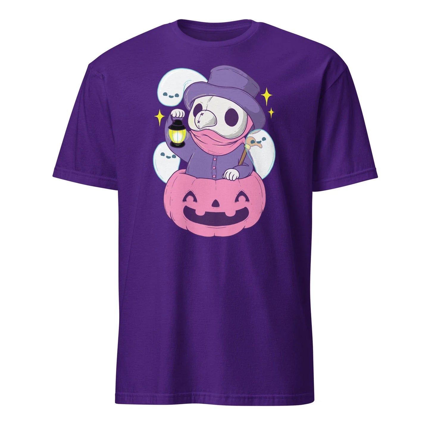 Pastel Goth Plague Doctor Shirt Pumpkin Halloween Occult T-Shirt Size S-3XL Gift Unisex T-shirt, Sweatshirt, Hoodie, Long Sleeve Tee - T-Shirt, Sweatshirt, Hoodie