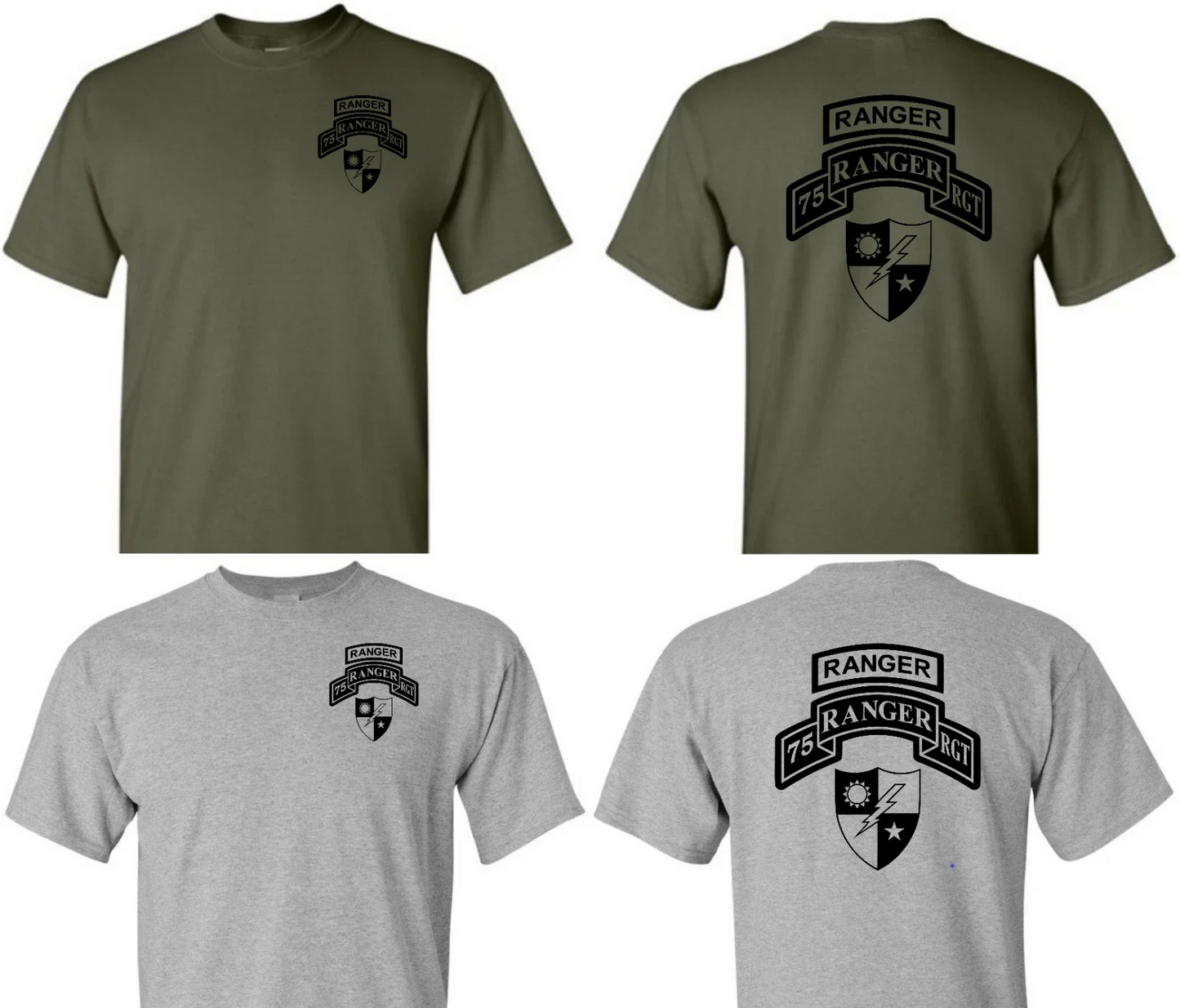 US Army Ranger DUI Shirt, ARMY Ranger Performance shirt, 75th Ranger Regiment Unisex T-shirt, Sweatshirt, Hoodie, Long Sleeve Tee - T-Shirt, Sweatshirt, Hoodie