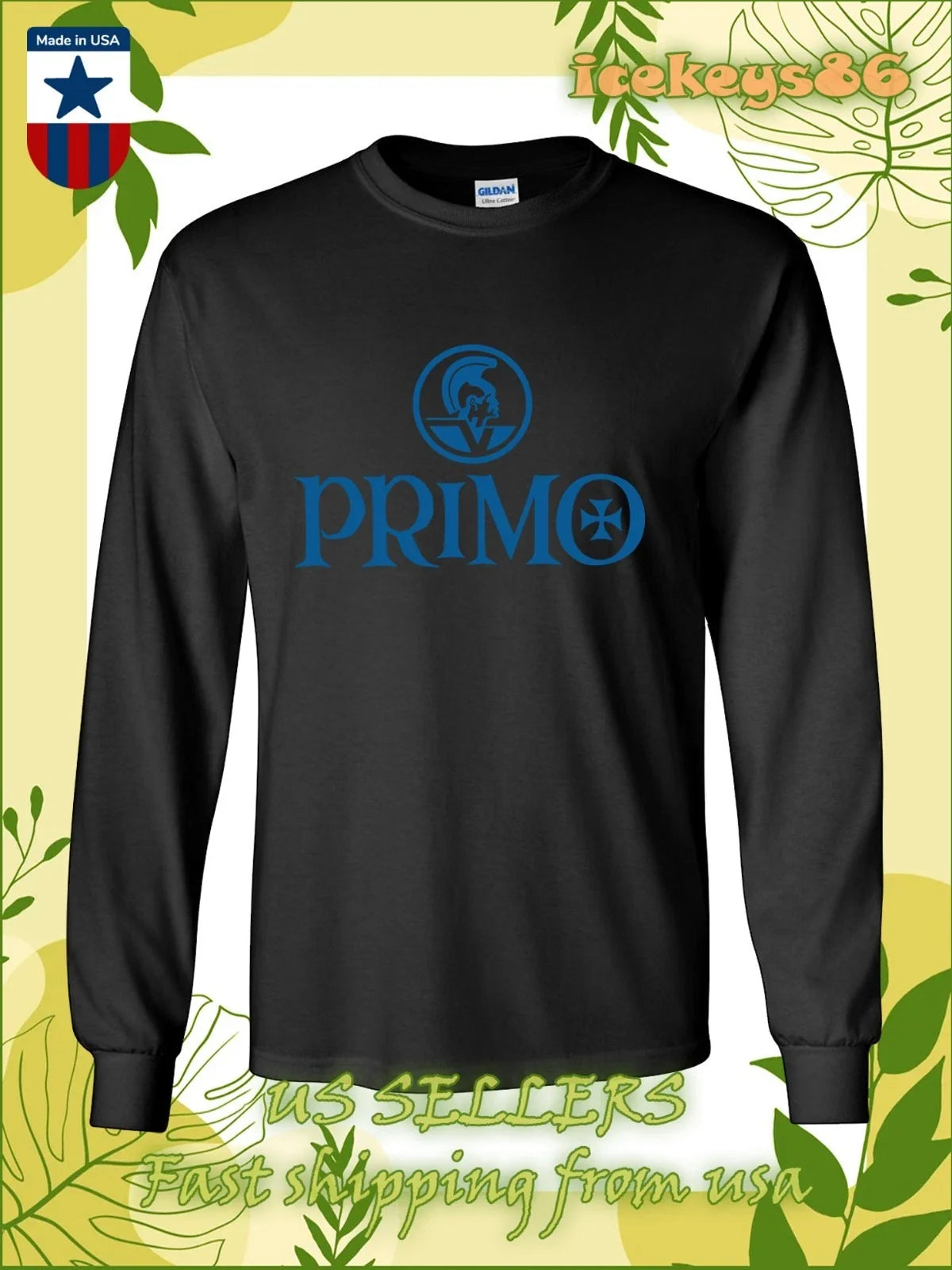 Primo Brewing Beer Hawaii's Logo Men's Long Sleeve T-Shirt American Size T-Shirt Unisex T-shirt, Sweatshirt, Hoodie, Long Sleeve Tee - T-Shirt, Sweatshirt, Hoodie