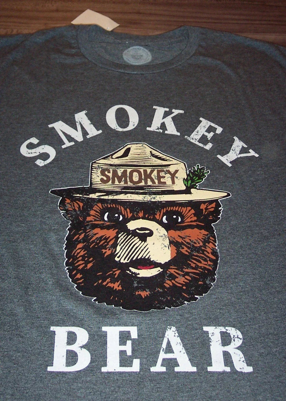 VINTAGE STYLE SMOKEY THE BEAR T-Shirt 1980's MENS XL NEW w/ TAG Unisex T-shirt, Sweatshirt, Hoodie, Long Sleeve Tee - T-Shirt, Sweatshirt, Hoodie