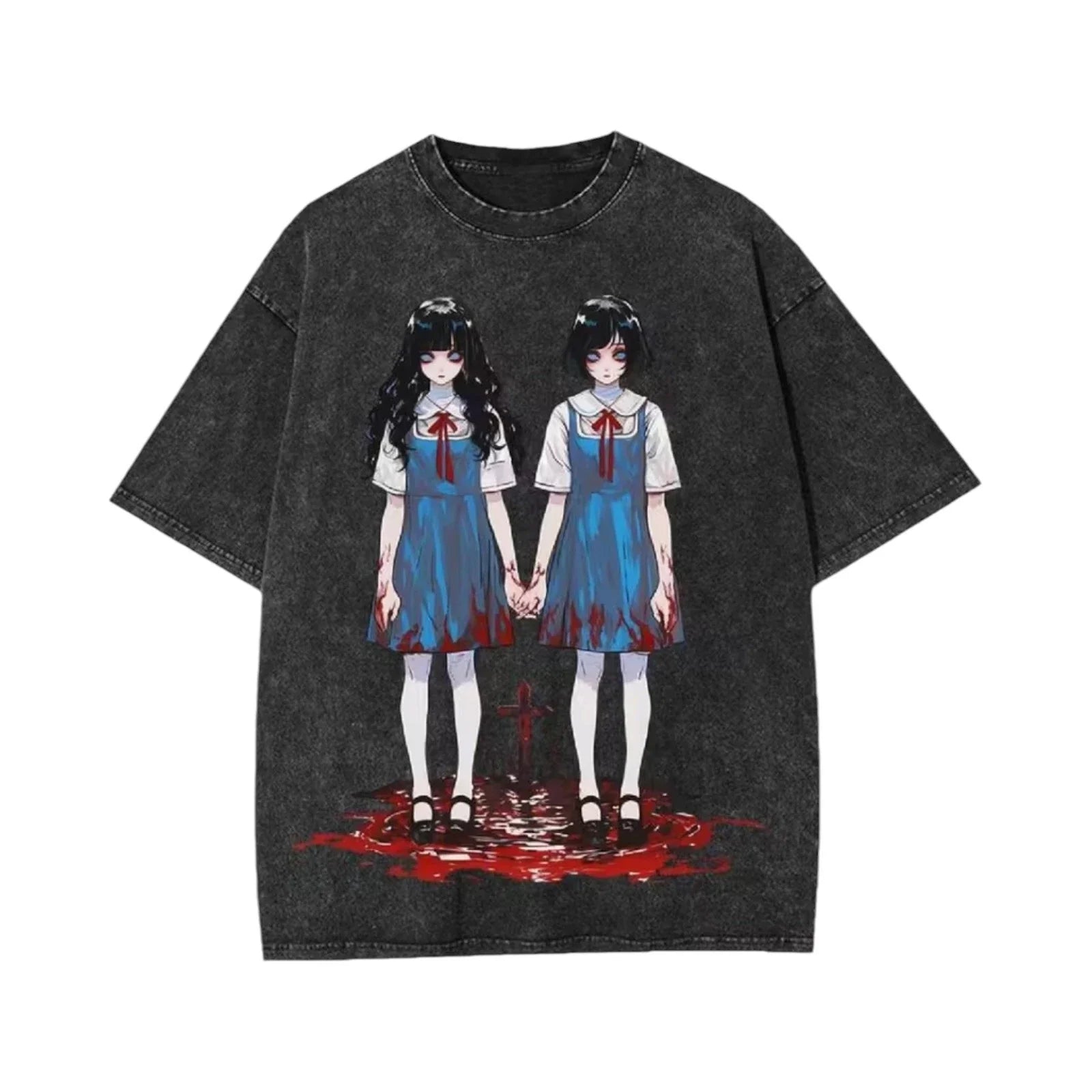 Vintage Graphic Streetwear Y2K Cotton Cursed Binocular Black T-Shirt Size L Unisex T-shirt, Sweatshirt, Hoodie, Long Sleeve Tee - T-Shirt, Sweatshirt, Hoodie