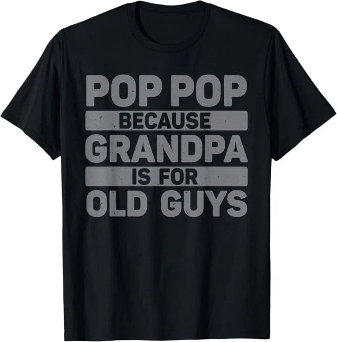Pop Pop Art for Grandpa from Grandkids Father's Day Pop Pop T-Shirt Unisex T-shirt, Sweatshirt, Hoodie, Long Sleeve Tee - T-Shirt, Sweatshirt, Hoodie