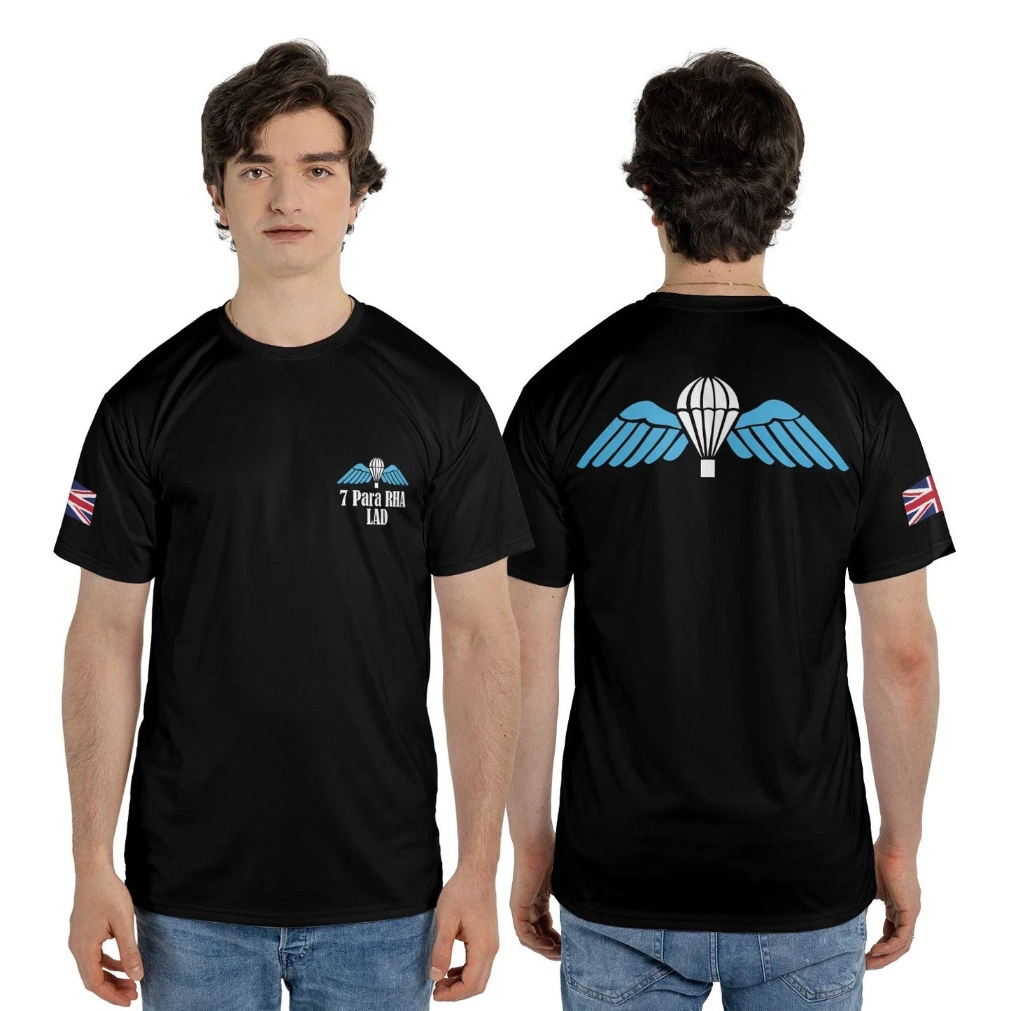 Custom Name British Army 16 Air Assault Brigade Combat Team 3D T-Shirt Custom Unisex T-shirt, Sweatshirt, Hoodie, Long Sleeve Tee - T-Shirt, Sweatshirt, Hoodie