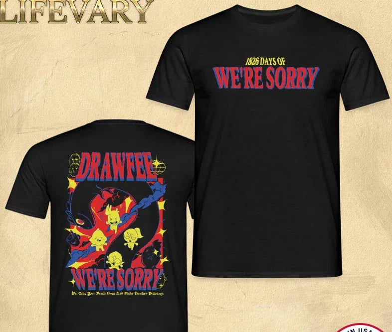 Drawfee 2025 Anniversary MerchT-S shirt Unisex T-shirt, Sweatshirt, Hoodie, Long Sleeve Tee - T-Shirt, Sweatshirt, Hoodie