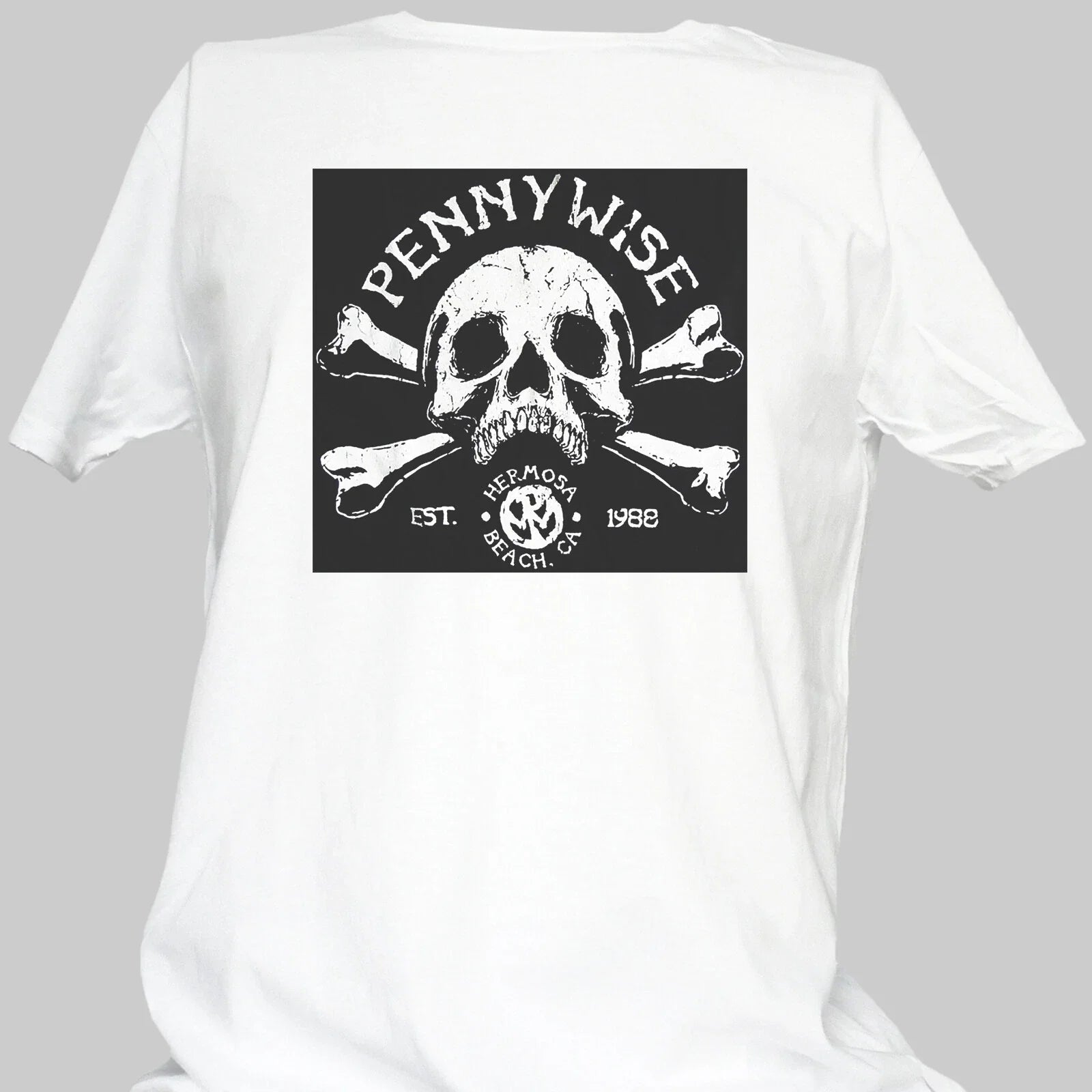 Pennywise Hardcore Punk Rock Short Sleeve White Unisex T-shirt S-3XL Unisex T-shirt, Sweatshirt, Hoodie, Long Sleeve Tee - T-Shirt, Sweatshirt, Hoodie