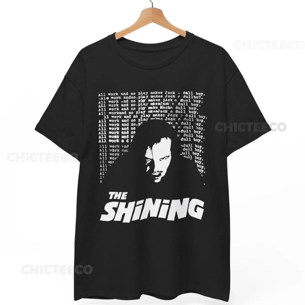 The Shining T-Shirt Cult Horror Movie Stanley Kubrick 80s Film Unisex Tee Unisex T-shirt, Sweatshirt, Hoodie, Long Sleeve Tee - T-Shirt, Sweatshirt, Hoodie