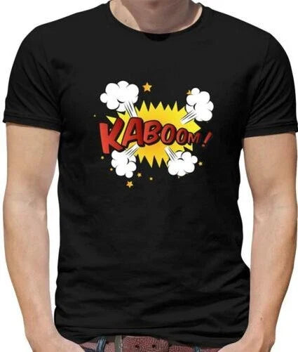 Superhero Kaboom T-Shirt - Comic - Heroes - Pop Art - Novel Graphic - Heroes Unisex T-shirt, Sweatshirt, Hoodie, Long Sleeve Tee - T-Shirt, Sweatshirt, Hoodie