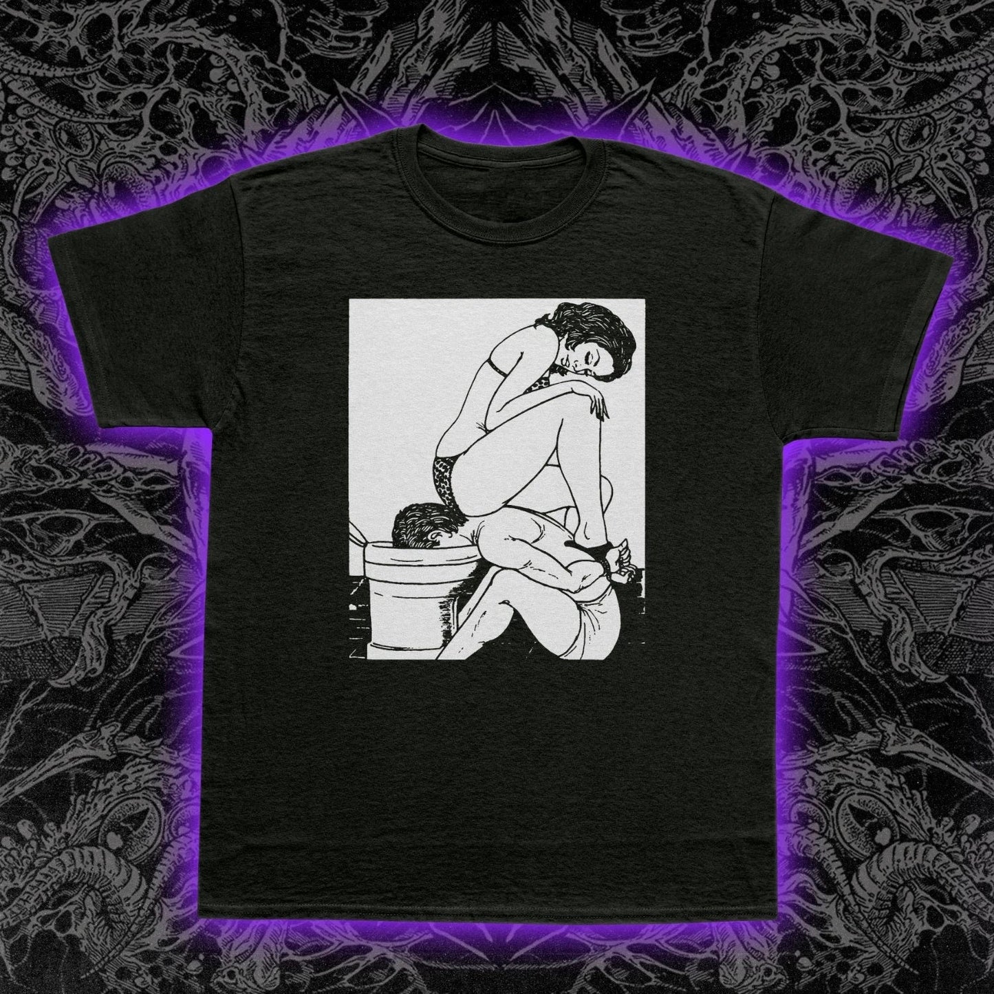 Toilet Slave T-Shirt Noise Industrial Punk Graphic Tee Disturbing Art Shirt Unisex T-shirt, Sweatshirt, Hoodie, Long Sleeve Tee - T-Shirt, Sweatshirt, Hoodie