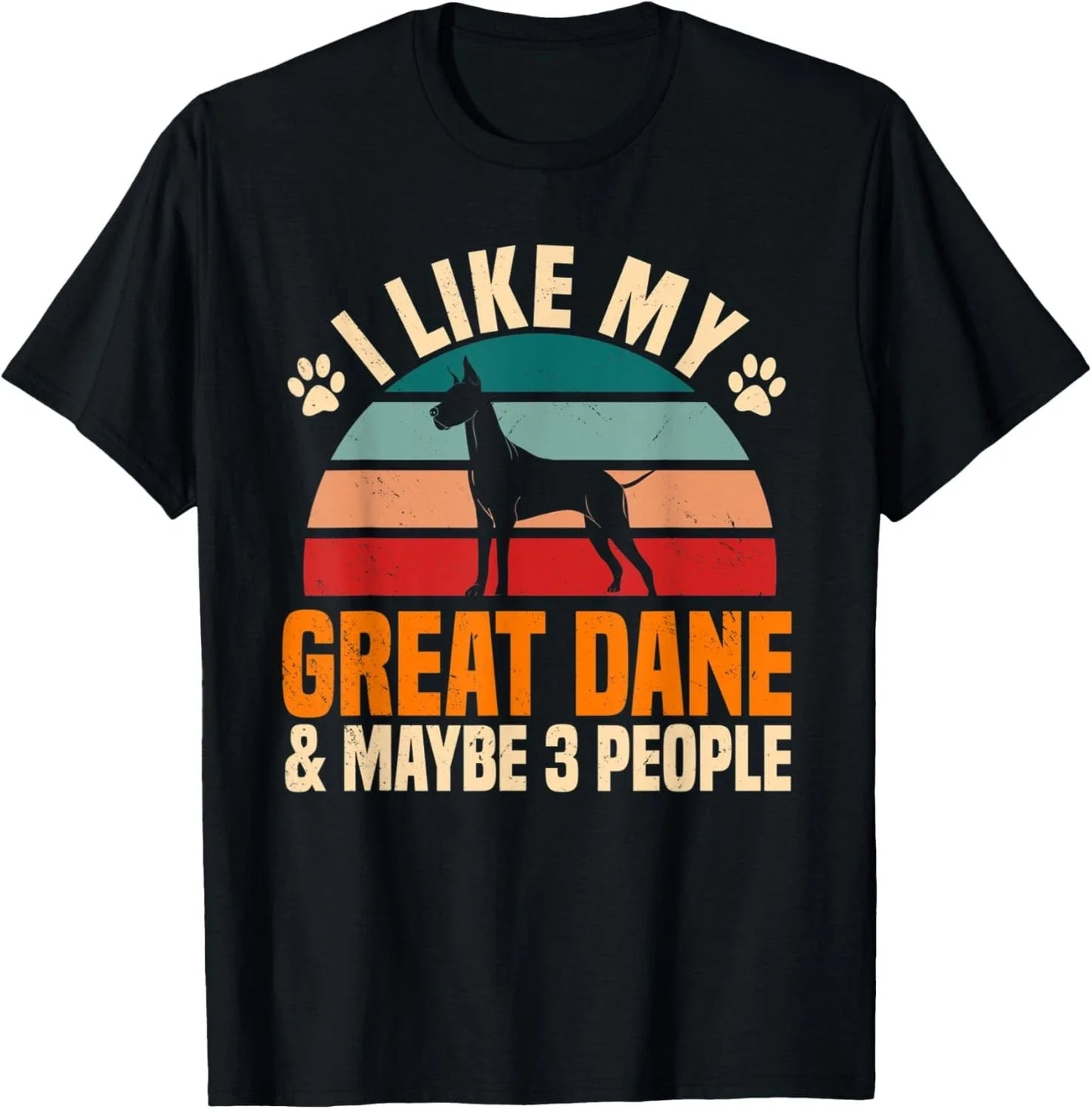 Great Dane Introverted Gentle Dog Lover German Mastiff T-Shirt Unisex T-shirt, Sweatshirt, Hoodie, Long Sleeve Tee - T-Shirt, Sweatshirt, Hoodie