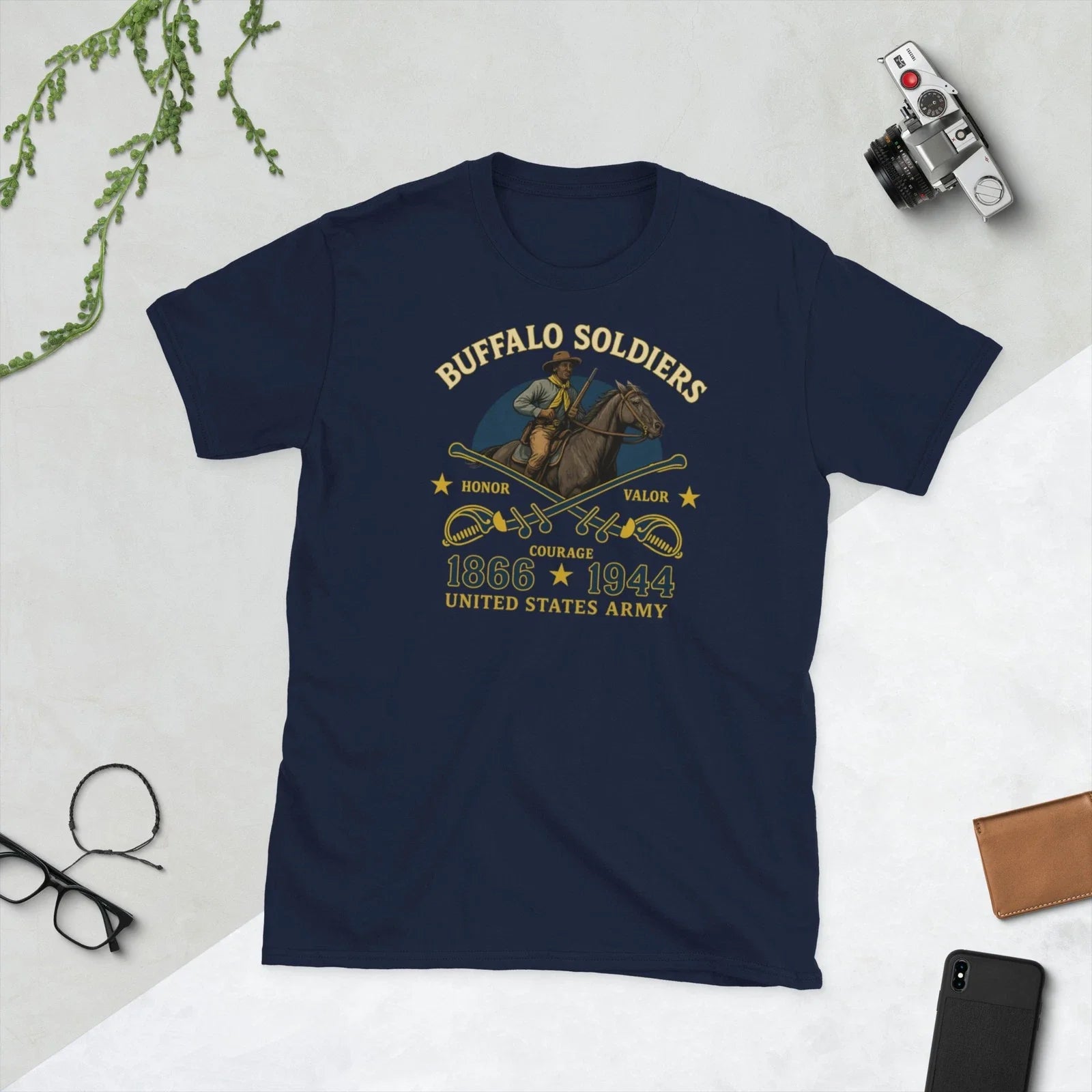 Buffalo Soldiers Shirt - Black History Shirt & African Heritage Shirt Unisex T-shirt, Sweatshirt, Hoodie, Long Sleeve Tee - T-Shirt, Sweatshirt, Hoodie