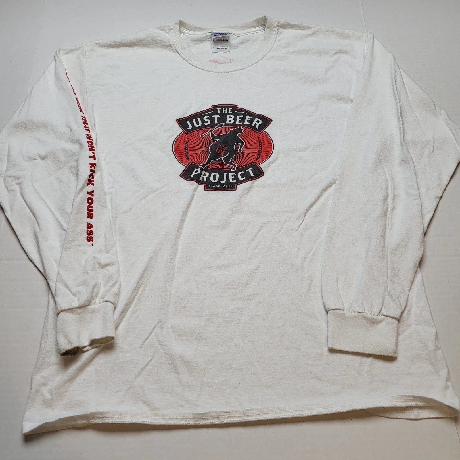 The Just Beer Anytime IPA T-Shirt Mens L Project Long Sleeve %48 Unisex T-shirt, Sweatshirt, Hoodie, Long Sleeve Tee - T-Shirt, Sweatshirt, Hoodie