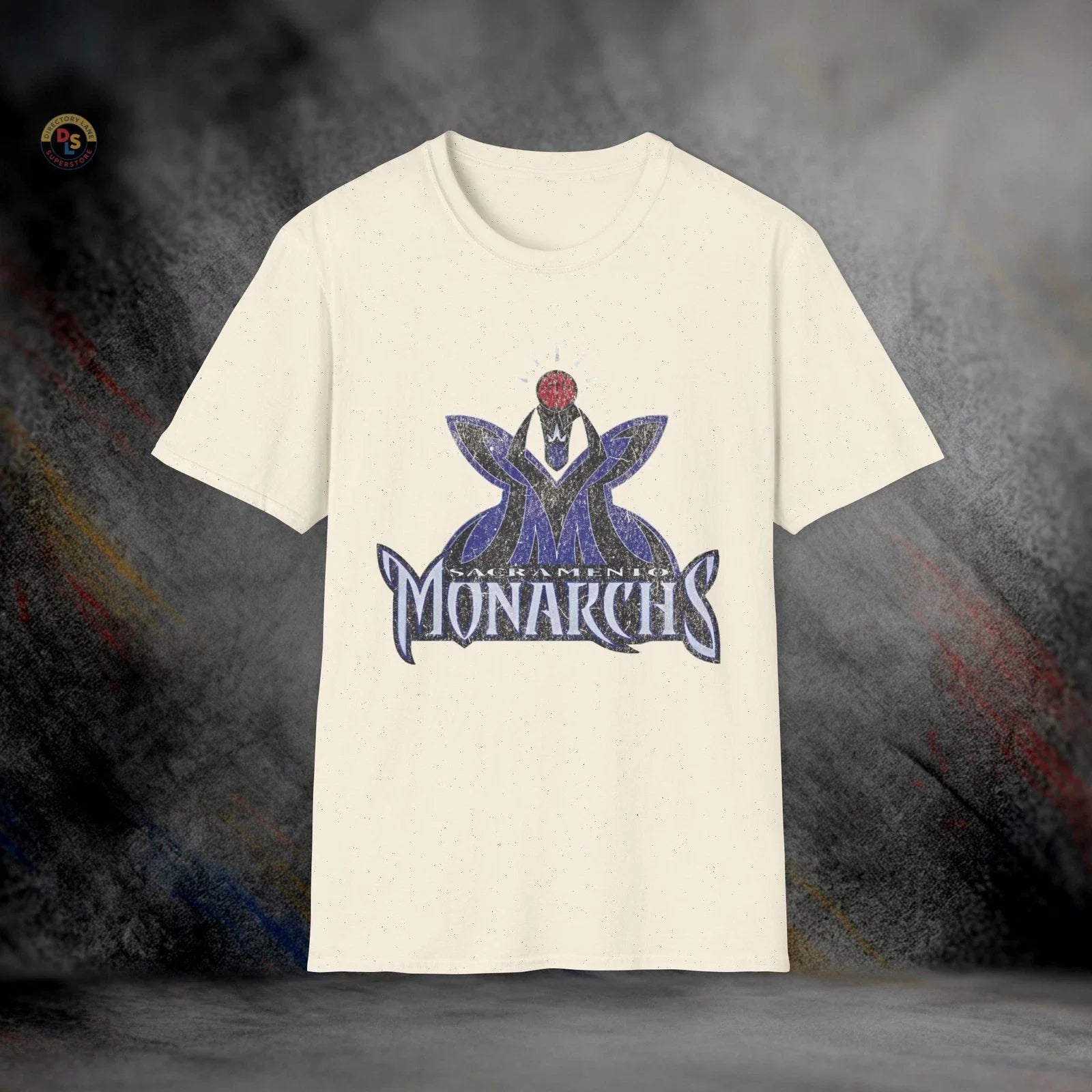 Sacramento Monarchs Defunct Vintage Basketball T-Shirt | Softstyle Tee Unisex T-shirt, Sweatshirt, Hoodie, Long Sleeve Tee - T-Shirt, Sweatshirt, Hoodie