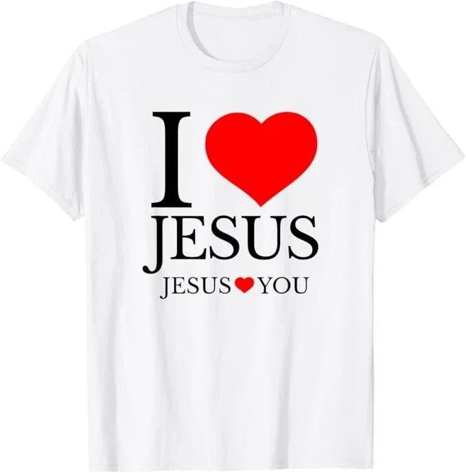 I LOVE JESUS - JESUS LOVES YOU - CHRISTIAN T-Shirt Unisex T-shirt, Sweatshirt, Hoodie, Long Sleeve Tee - T-Shirt, Sweatshirt, Hoodie