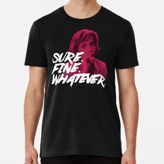 Sure. Fine. Whatever. (Pink) S to 5XL Made in the USA T-Shirt Unisex T-shirt, Sweatshirt, Hoodie, Long Sleeve Tee - T-Shirt, Sweatshirt, Hoodie