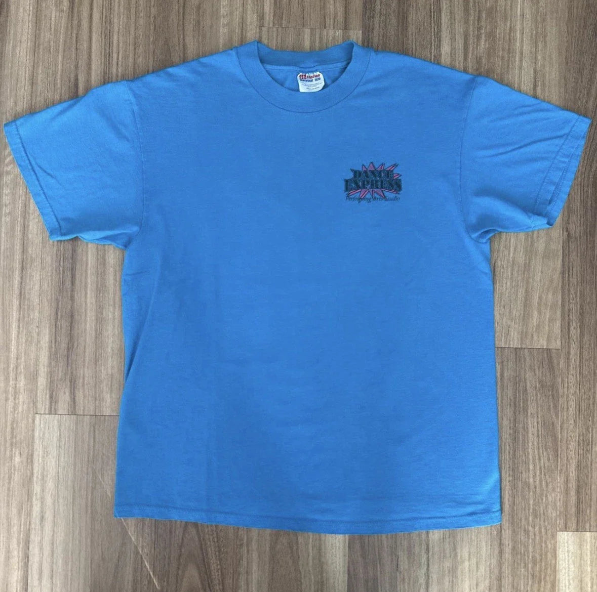 Hanes Heavyweight Y2K Dance Express Blue Men's L T-Shirt Unisex T-shirt, Sweatshirt, Hoodie, Long Sleeve Tee - T-Shirt, Sweatshirt, Hoodie