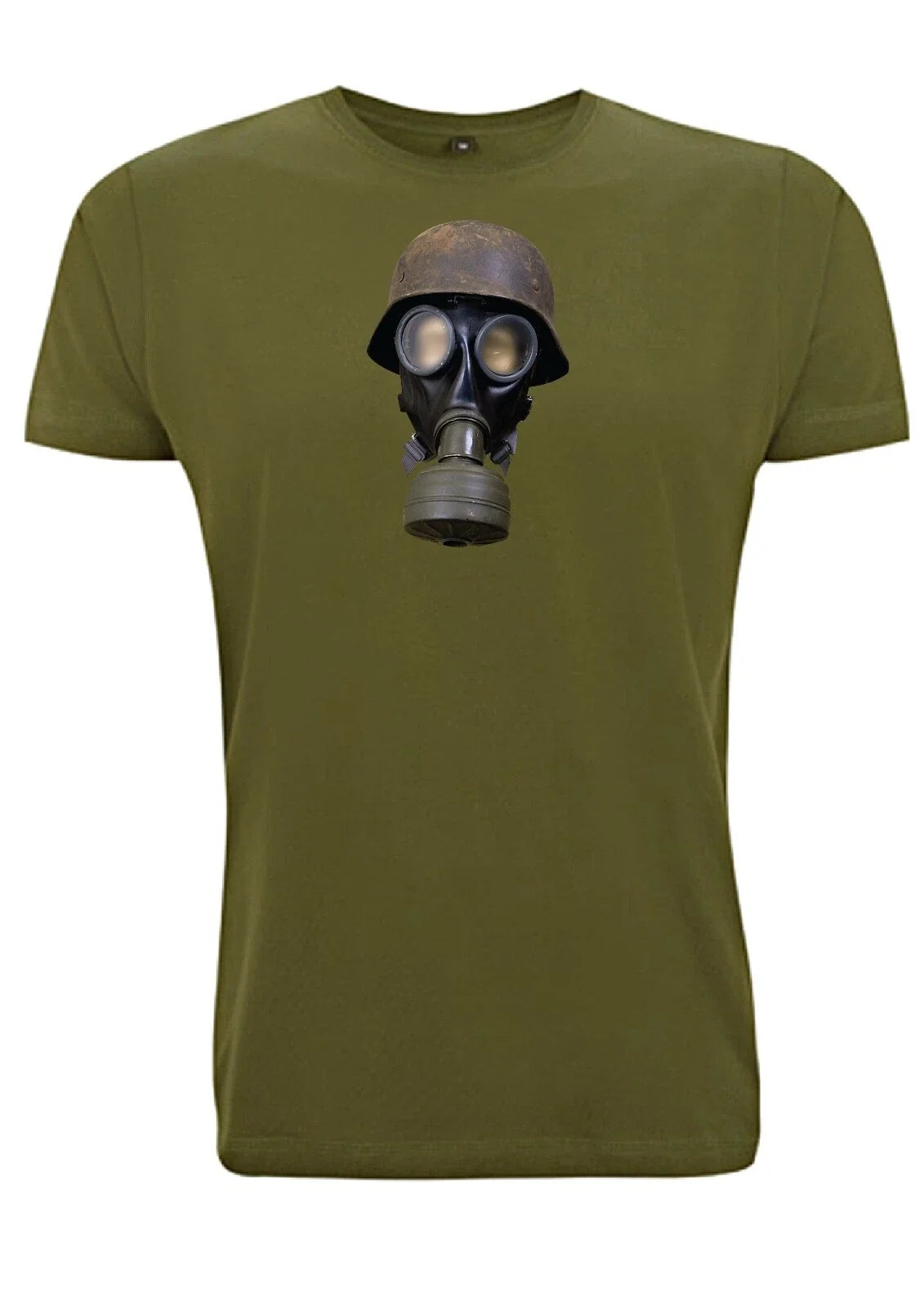 Vintage Gas Mask T Shirt Spooky Face WW1 WW2 Soldier Gamer Pov UK Military Mask Unisex T-shirt, Sweatshirt, Hoodie, Long Sleeve Tee - T-Shirt, Sweatshirt, Hoodie