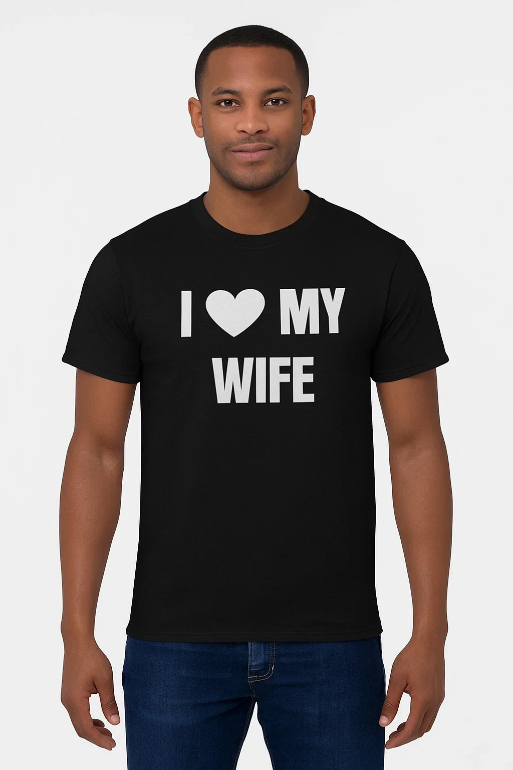 I Love My Wife Mens Shirt Valentines Husband Gift Funny Dad Tee Love Graphic Unisex T-shirt, Sweatshirt, Hoodie, Long Sleeve Tee - T-Shirt, Sweatshirt, Hoodie