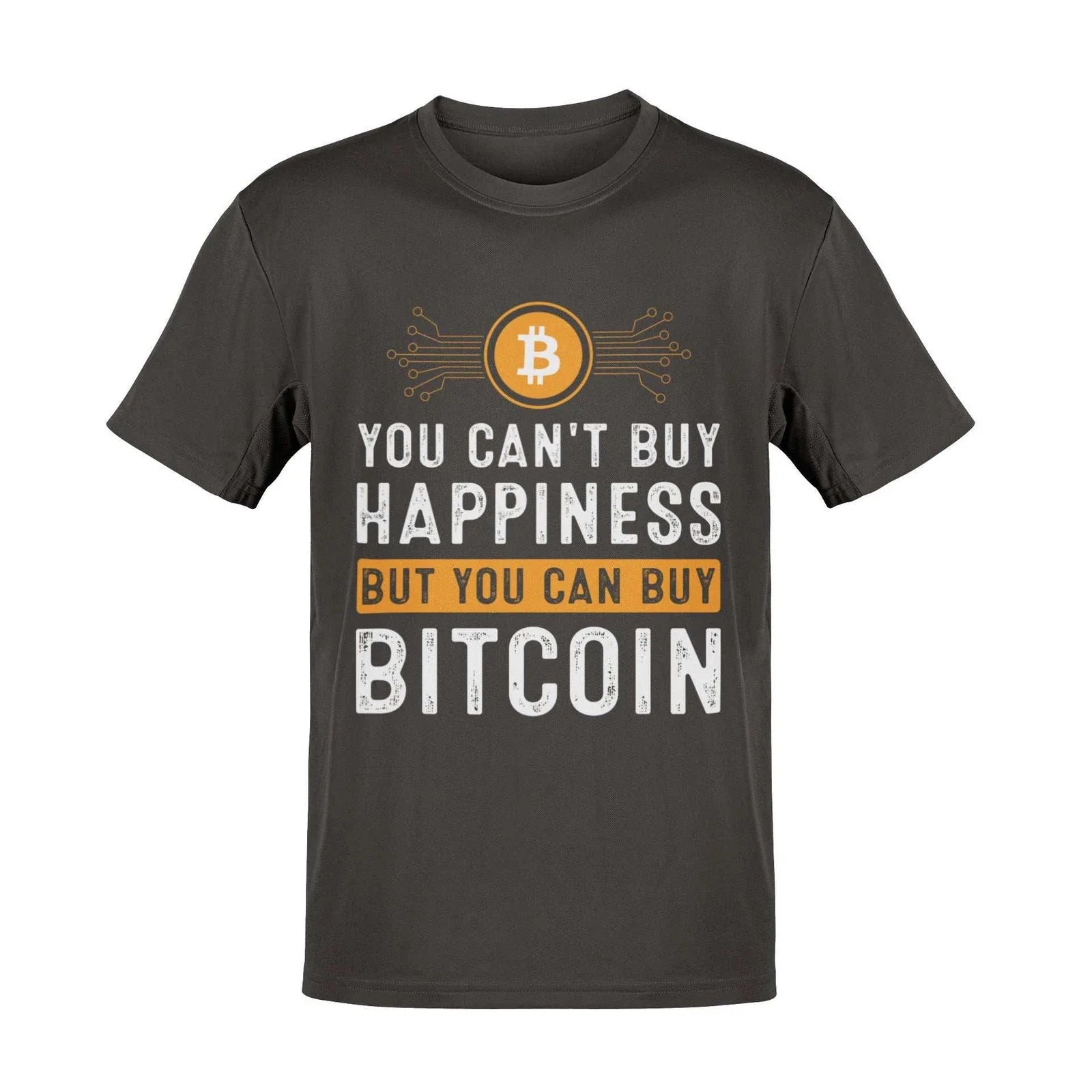You Cant Buy Happiness But You Can Buy Bitcoin - Crypto T-Shirt for Traders Unisex T-shirt, Sweatshirt, Hoodie, Long Sleeve Tee - T-Shirt, Sweatshirt, Hoodie