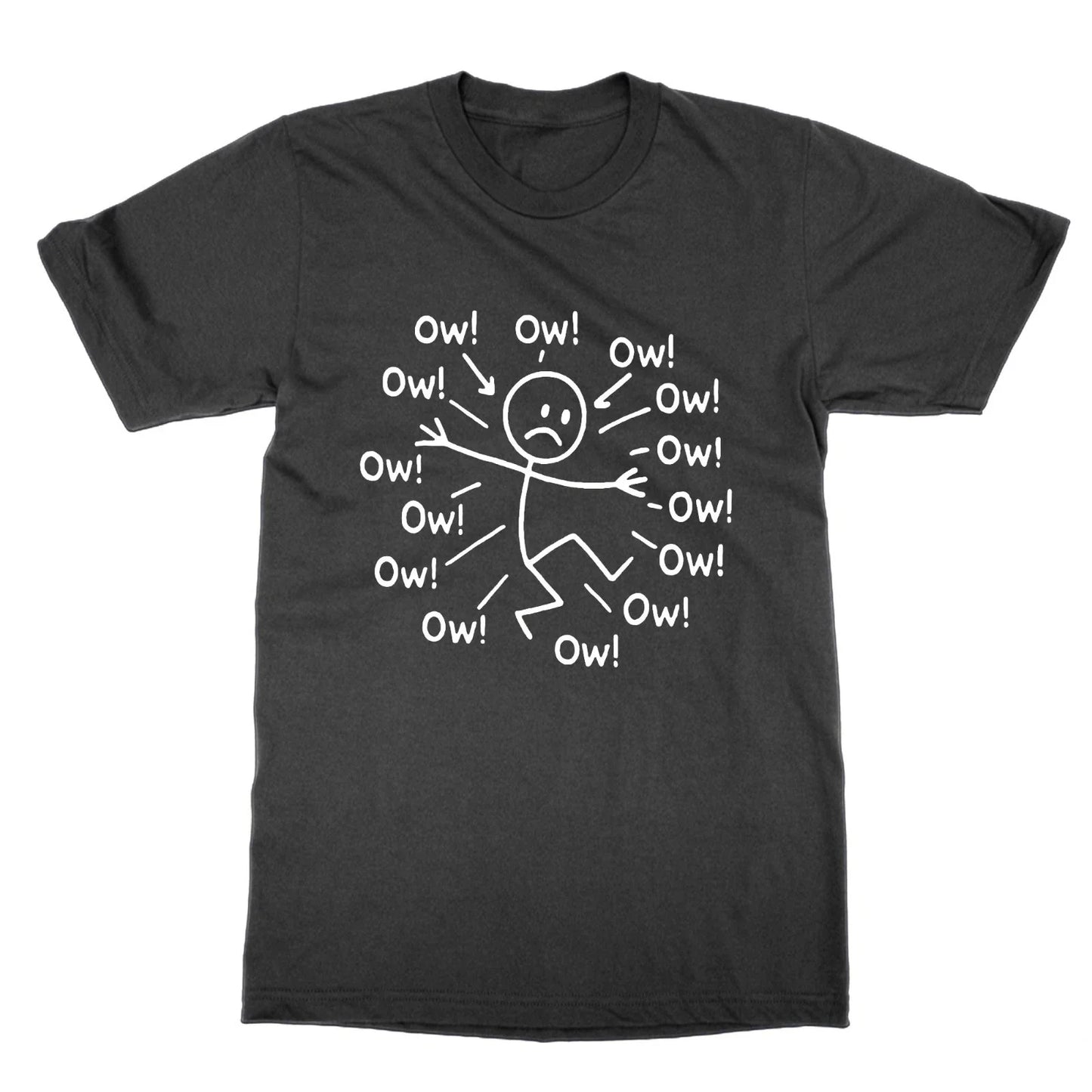 Ow ow Funny Meme Novelty t-shirt Unisex T-shirt, Sweatshirt, Hoodie, Long Sleeve Tee - T-Shirt, Sweatshirt, Hoodie