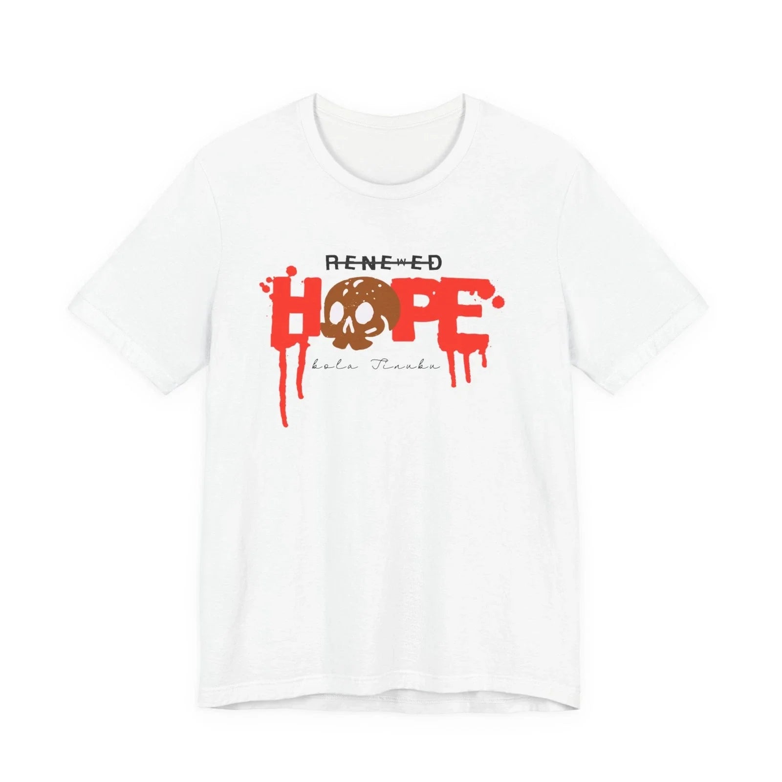 Bleeding HOPE skull graphic T-Shirt | horror typography Unisex T-shirt, Sweatshirt, Hoodie, Long Sleeve Tee - T-Shirt, Sweatshirt, Hoodie