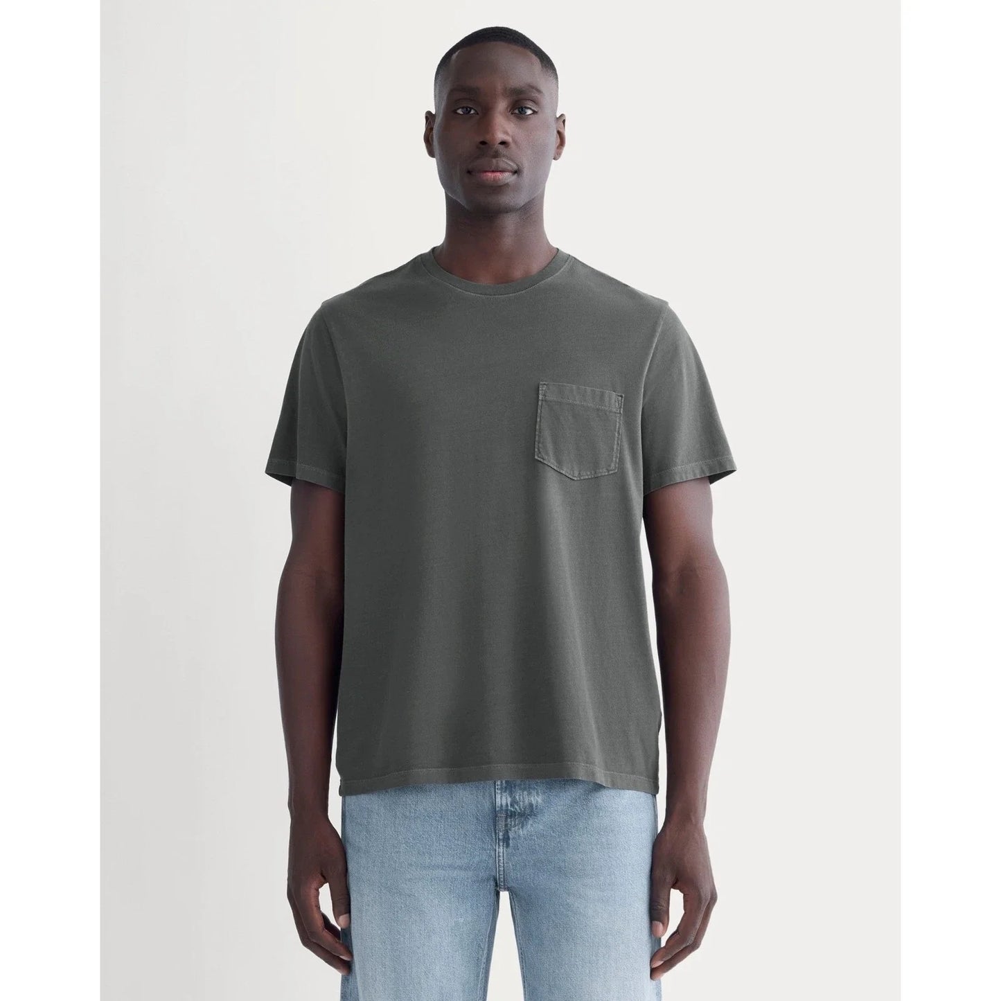 Everlane Pocket T-Shirt Casual 100% Cotton Everyday Slate Gray Mens Small Comfy Unisex T-shirt, Sweatshirt, Hoodie, Long Sleeve Tee - T-Shirt, Sweatshirt, Hoodie