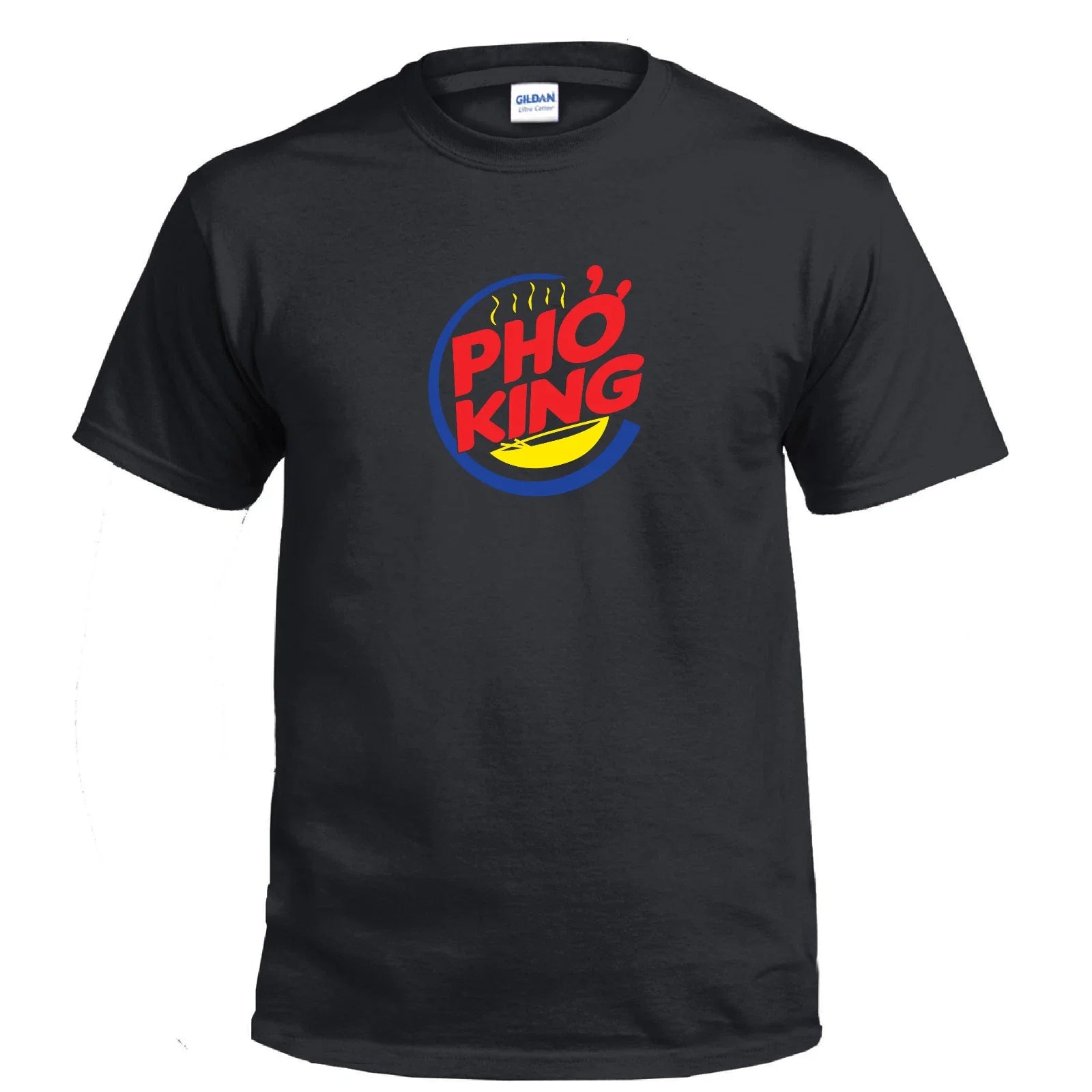 Pho King Burger Vietnamese Asian Foodie Box Logo Funny Shirt Gift Cotton T-shirt Unisex T-shirt, Sweatshirt, Hoodie, Long Sleeve Tee - T-Shirt, Sweatshirt, Hoodie