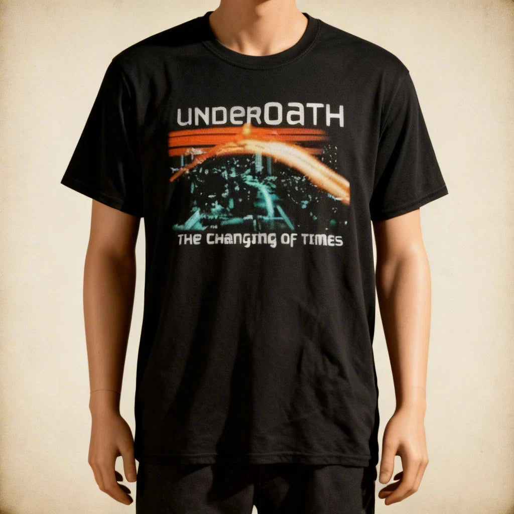 Underoath The Changing Of Times T-shirt, size S-5XL NWT Unisex T-shirt, Sweatshirt, Hoodie, Long Sleeve Tee - T-Shirt, Sweatshirt, Hoodie