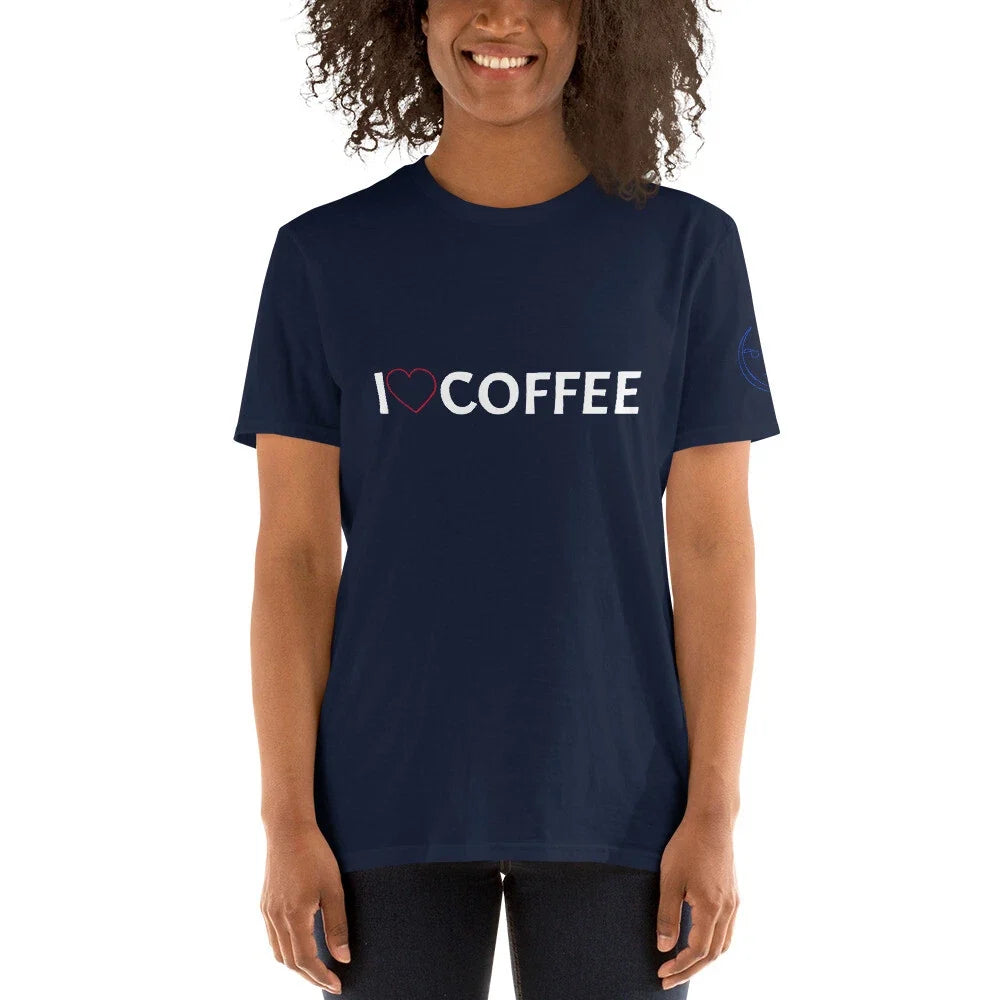 I love COFFEE Unisex T-Shirt Unisex T-shirt, Sweatshirt, Hoodie, Long Sleeve Tee - T-Shirt, Sweatshirt, Hoodie