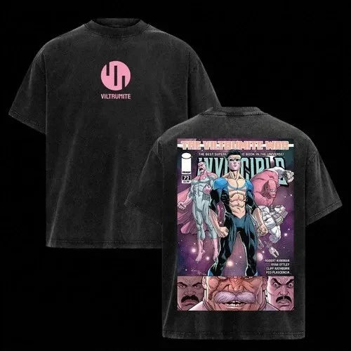 Invincible T-Shirt Animated TV Series Shirt Cotton Unisex Omni-Man Unisex T-shirt, Sweatshirt, Hoodie, Long Sleeve Tee - T-Shirt, Sweatshirt, Hoodie