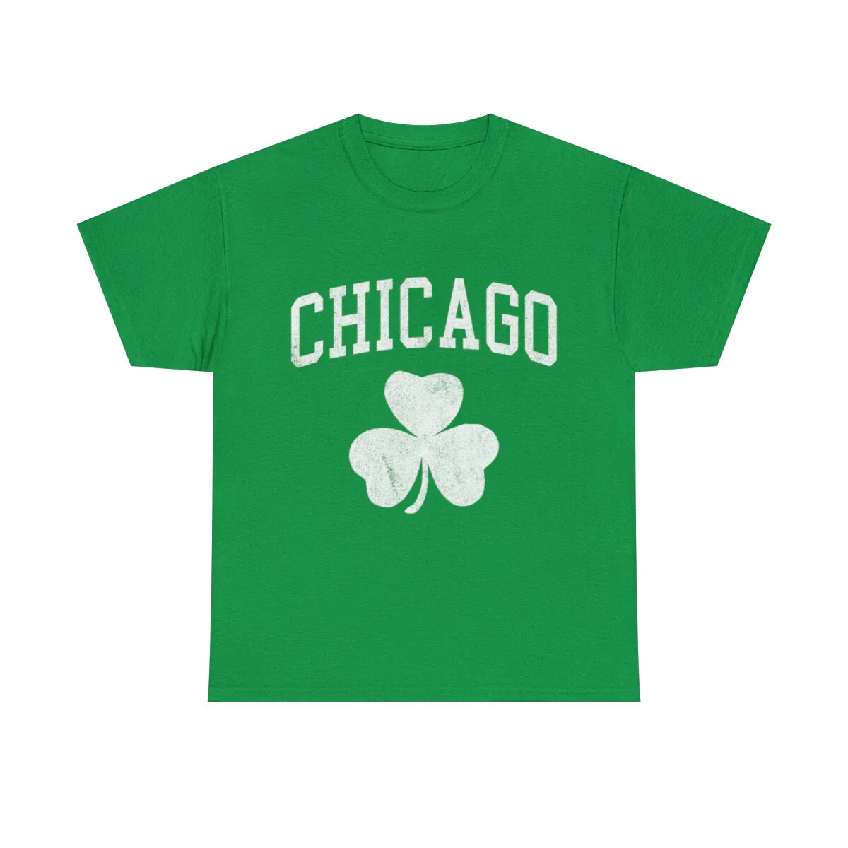 Chicago Irish Shamrock Graphic Tee Shirt Unisex T-shirt, Sweatshirt, Hoodie, Long Sleeve Tee - T-Shirt, Sweatshirt, Hoodie