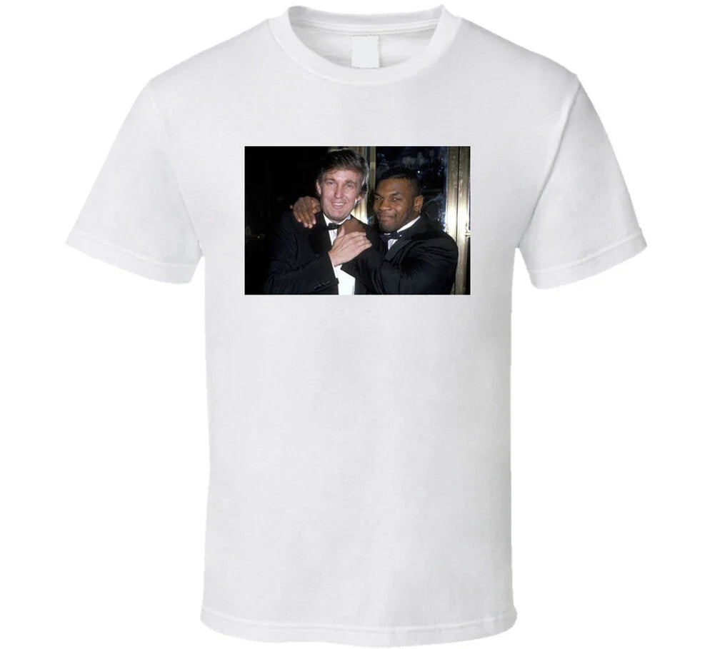 Trump With Mike Tyson T Shirt Unisex T-shirt, Sweatshirt, Hoodie, Long Sleeve Tee - T-Shirt, Sweatshirt, Hoodie