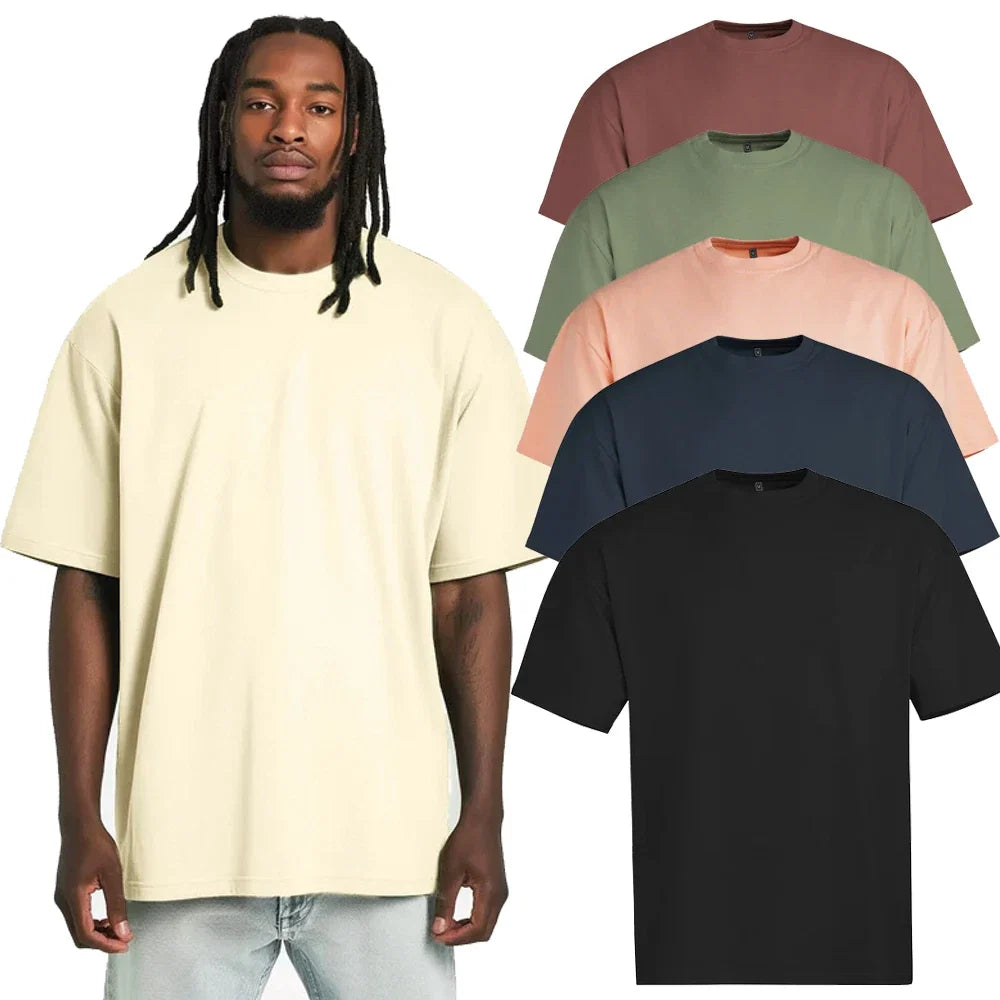 22LBLS Oversized PREMIUM T-Shirt Tee Blank Heavy TIGHT COLLAR Tall Long Unisex T-shirt, Sweatshirt, Hoodie, Long Sleeve Tee - T-Shirt, Sweatshirt, Hoodie