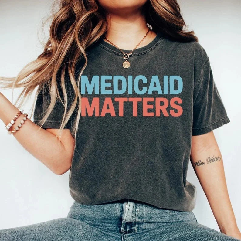 Political Shirts, Protect Medicaid Shirt Tee, Democracy Shirt,Disability Rights Unisex T-shirt, Sweatshirt, Hoodie, Long Sleeve Tee - T-Shirt, Sweatshirt, Hoodie