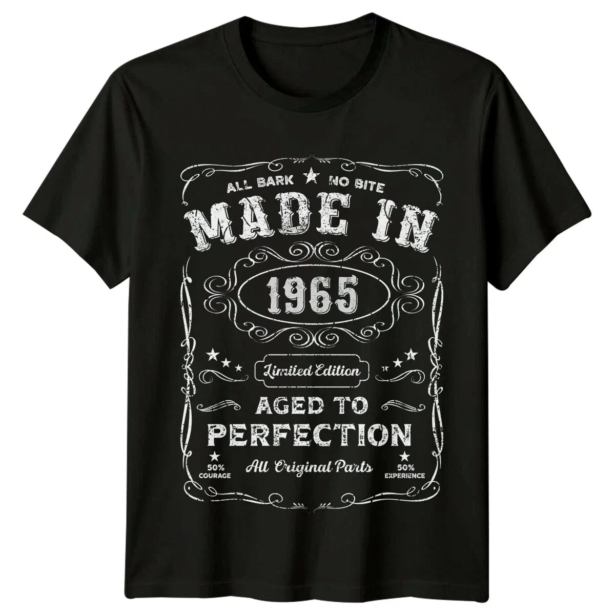 Made In 1965 All Original Parts Mens T-Shirt 61st Birthday Gift Unisex T-shirt, Sweatshirt, Hoodie, Long Sleeve Tee - T-Shirt, Sweatshirt, Hoodie