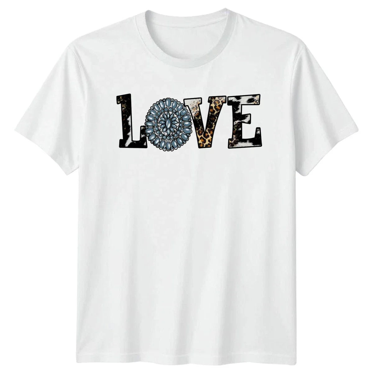 Love Womens T-Shirt Boho Western Country Valentines Day Gift For Her Unisex T-shirt, Sweatshirt, Hoodie, Long Sleeve Tee - T-Shirt, Sweatshirt, Hoodie