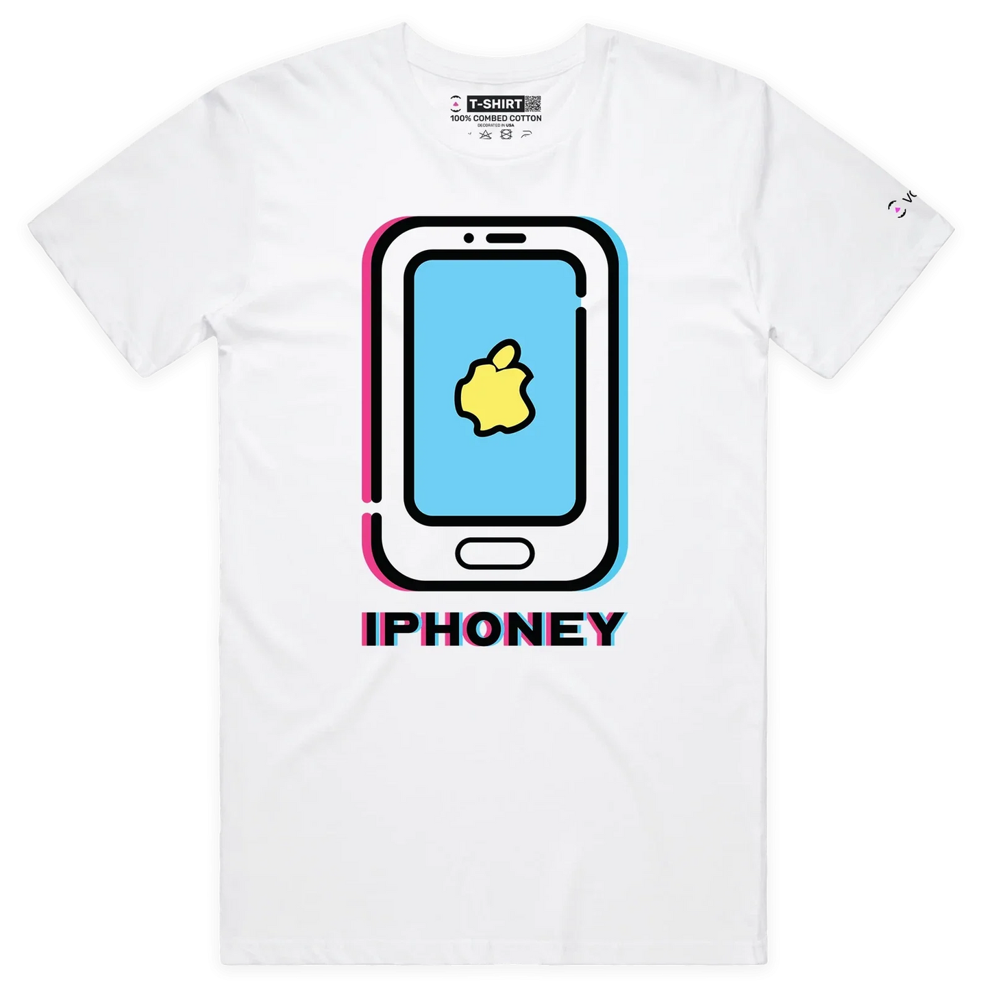VOICEART Cracked Smartphone IT Wordplay T-Shirt with Premium Quality Graphic Unisex T-shirt, Sweatshirt, Hoodie, Long Sleeve Tee - T-Shirt, Sweatshirt, Hoodie