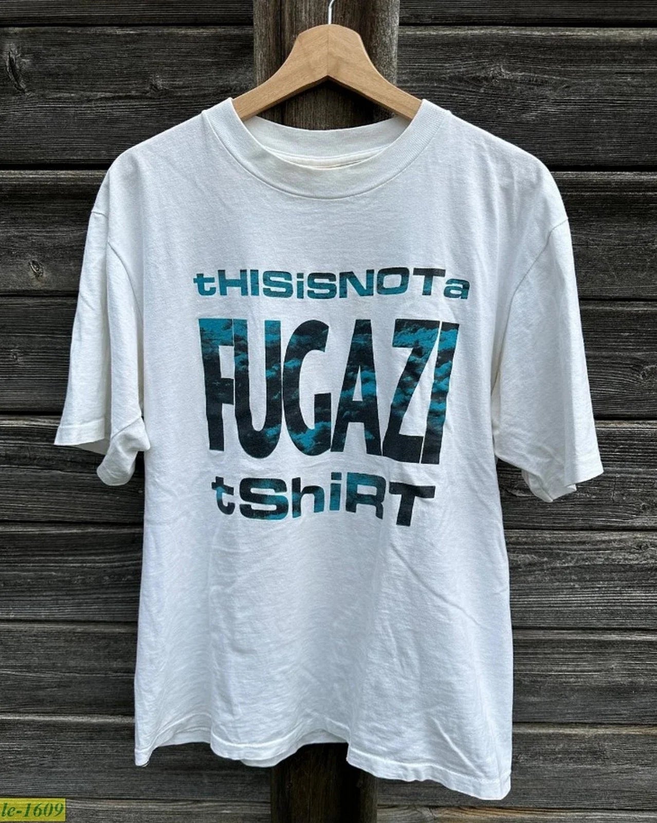90s Fugazi This is not a Fugazi White Unisex T-shirt Size S-5XL Unisex T-shirt, Sweatshirt, Hoodie, Long Sleeve Tee - T-Shirt, Sweatshirt, Hoodie