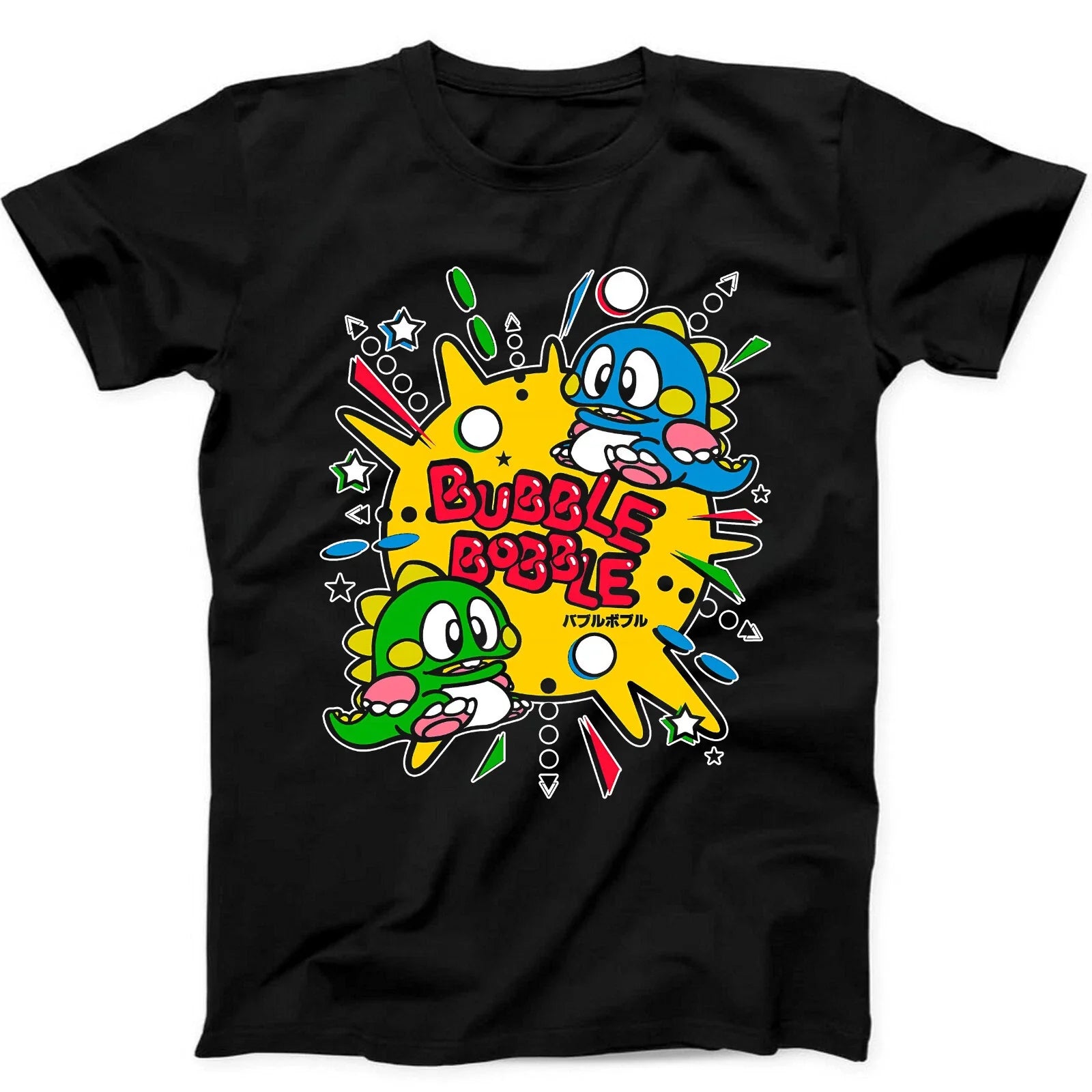 Bubble Bobble Gaming 80s Gamer Nerd Game Funny Gift  T Shirt 418 Unisex T-shirt, Sweatshirt, Hoodie, Long Sleeve Tee - T-Shirt, Sweatshirt, Hoodie