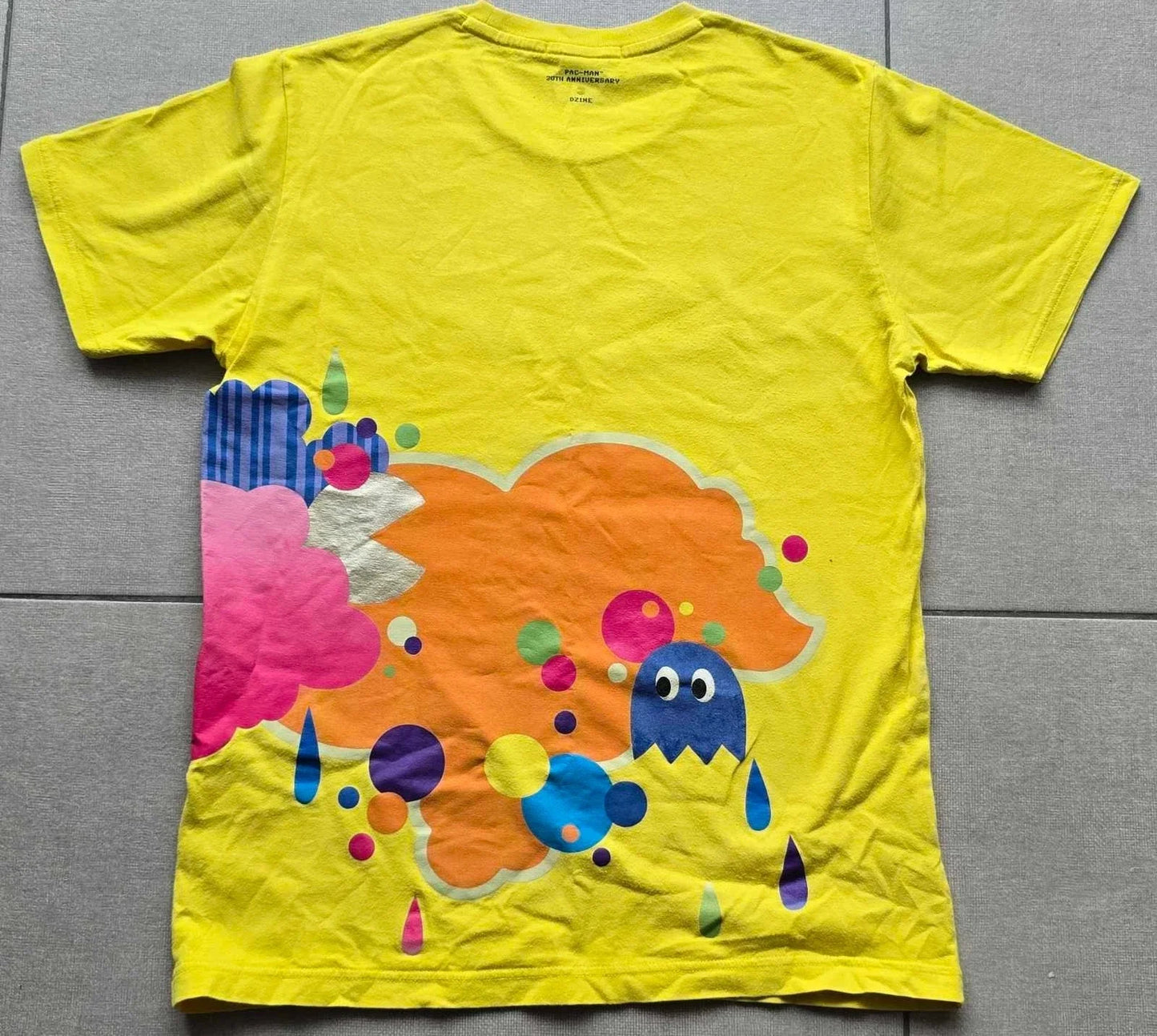 Uniqlo UT x Namco Pac-Man 30th Anniversary Dzine Artist Collab T-Shirt Yellow-M Unisex T-shirt, Sweatshirt, Hoodie, Long Sleeve Tee - T-Shirt, Sweatshirt, Hoodie