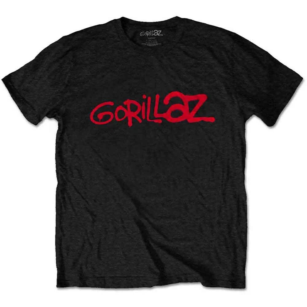 Gorillaz T-Shirt Band Logo Rock Official New Black Unisex T-shirt, Sweatshirt, Hoodie, Long Sleeve Tee - T-Shirt, Sweatshirt, Hoodie