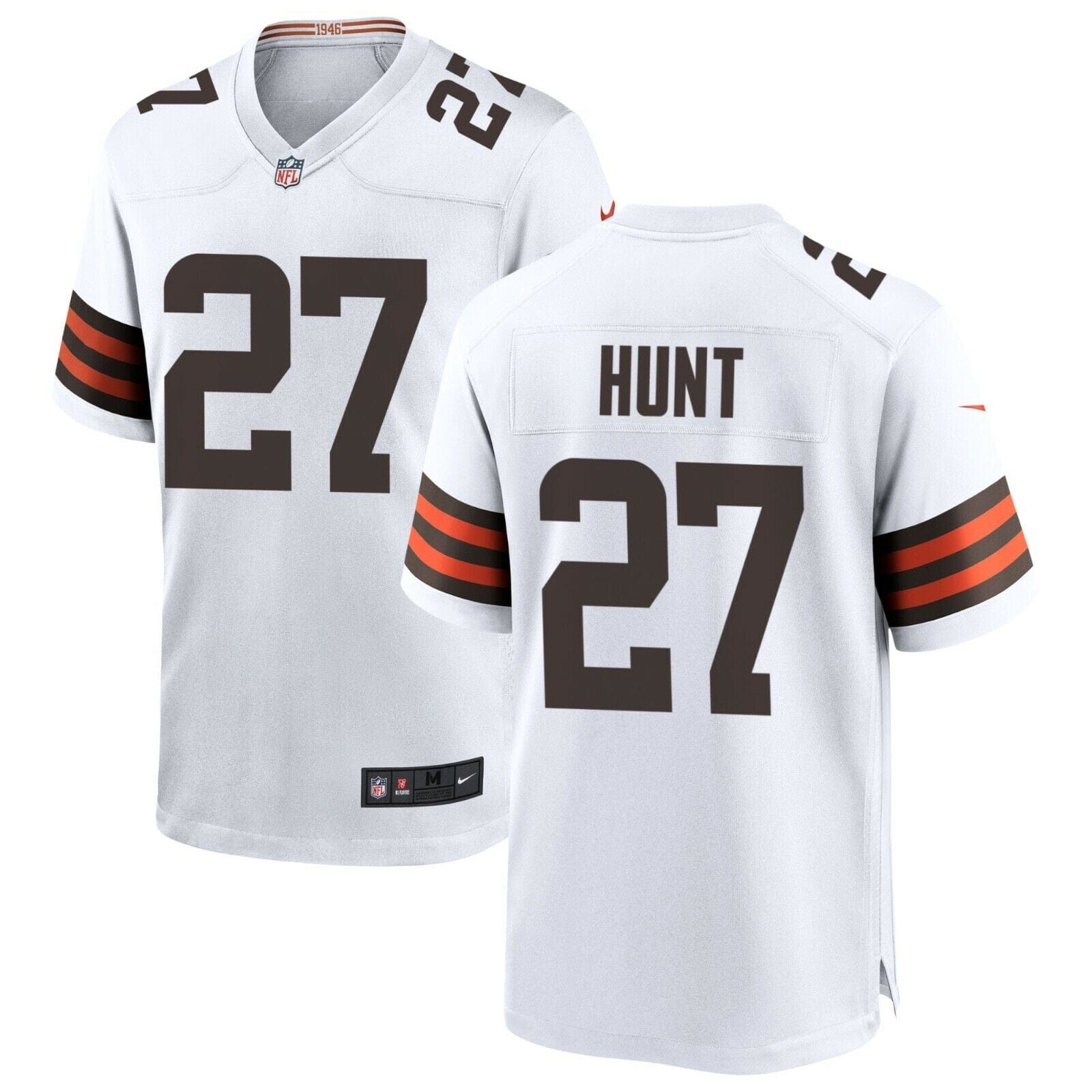 Kareem Hunt Cleveland Browns Jersey football jersey product view 1