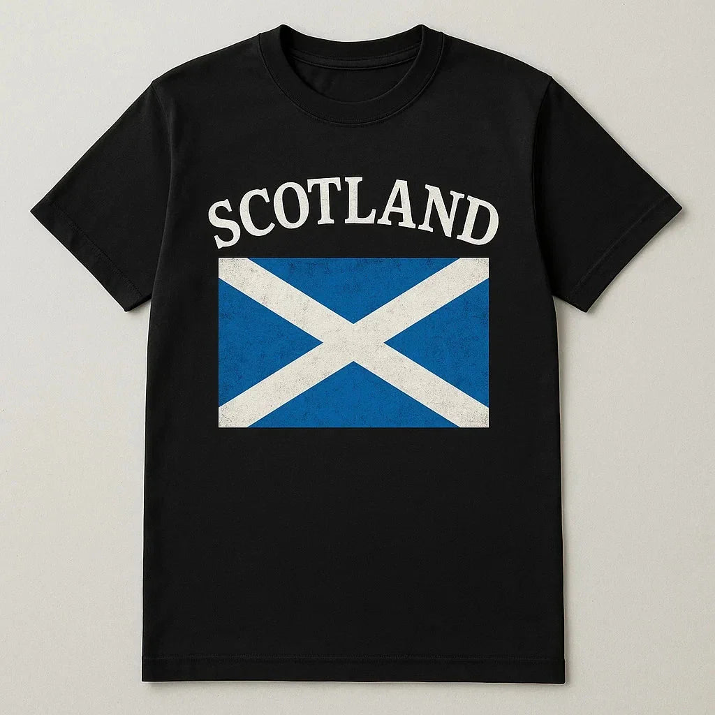 Scotland T-Shirt - Flag Theme For Highland Lovers, Gift Idea, Fun Des Unisex T-shirt, Sweatshirt, Hoodie, Long Sleeve Tee - T-Shirt, Sweatshirt, Hoodie