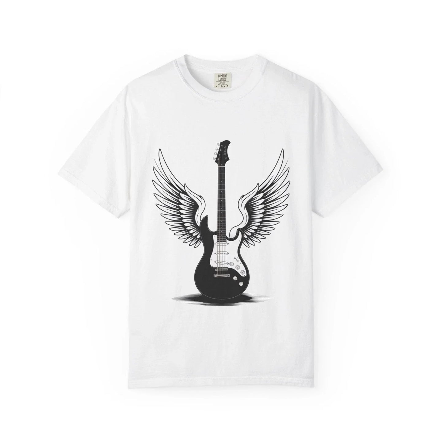 Stylish Guitar Wings T-Shirt, Unisex Music Tee, Gifts for Musicians, [...] Unisex T-shirt, Sweatshirt, Hoodie, Long Sleeve Tee - T-Shirt, Sweatshirt, Hoodie