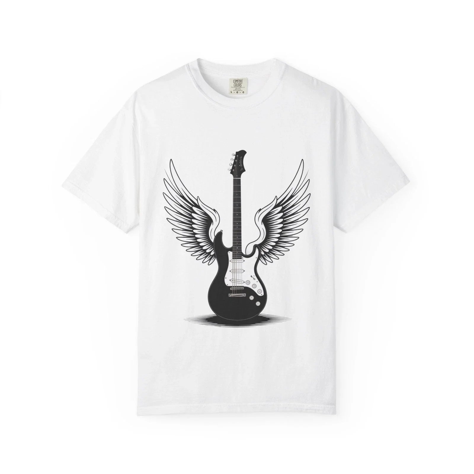 Stylish Guitar Wings T-Shirt, Unisex Music Tee, Gifts for Musicians, [...] Unisex T-shirt, Sweatshirt, Hoodie, Long Sleeve Tee - T-Shirt, Sweatshirt, Hoodie